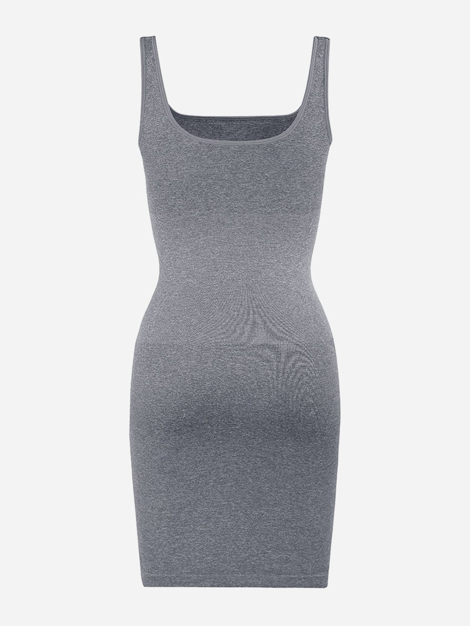 Tummy Control Square Neck Everyday Dress