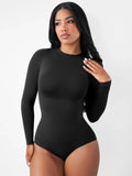 Feelingirl Seamless Ultra-Soft Crew Neck Bodysuit