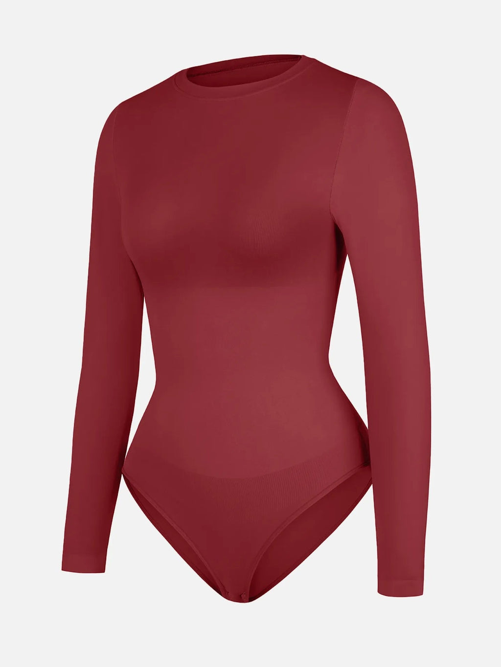 Feelingirl Seamless Ultra-Soft Crew Neck Bodysuit