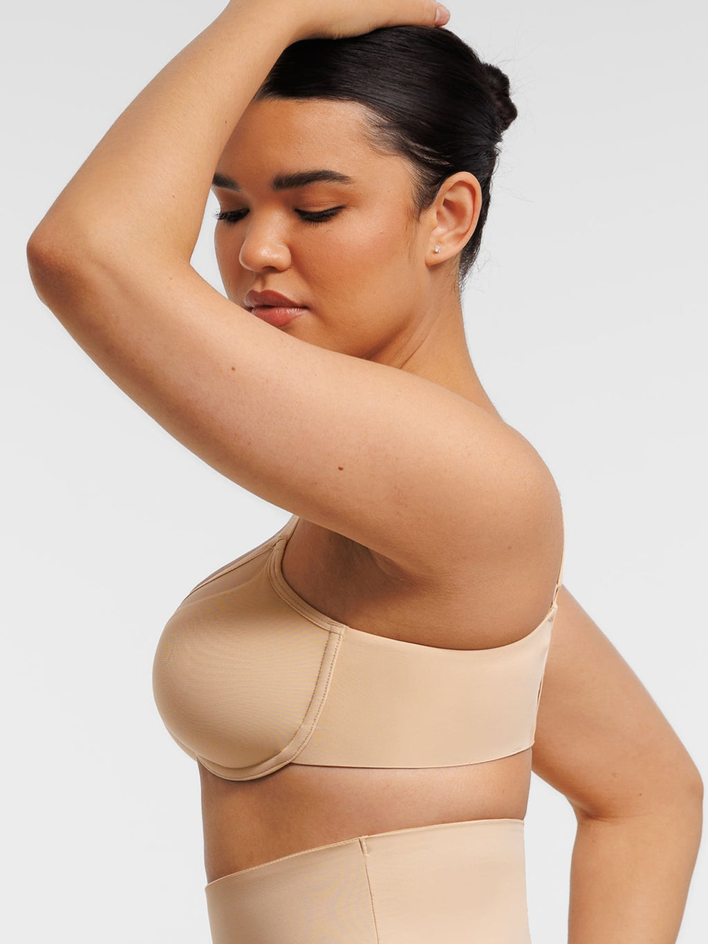 Feelingirl Sheer Mesh Full Coverage Unpadded Underwire Bra