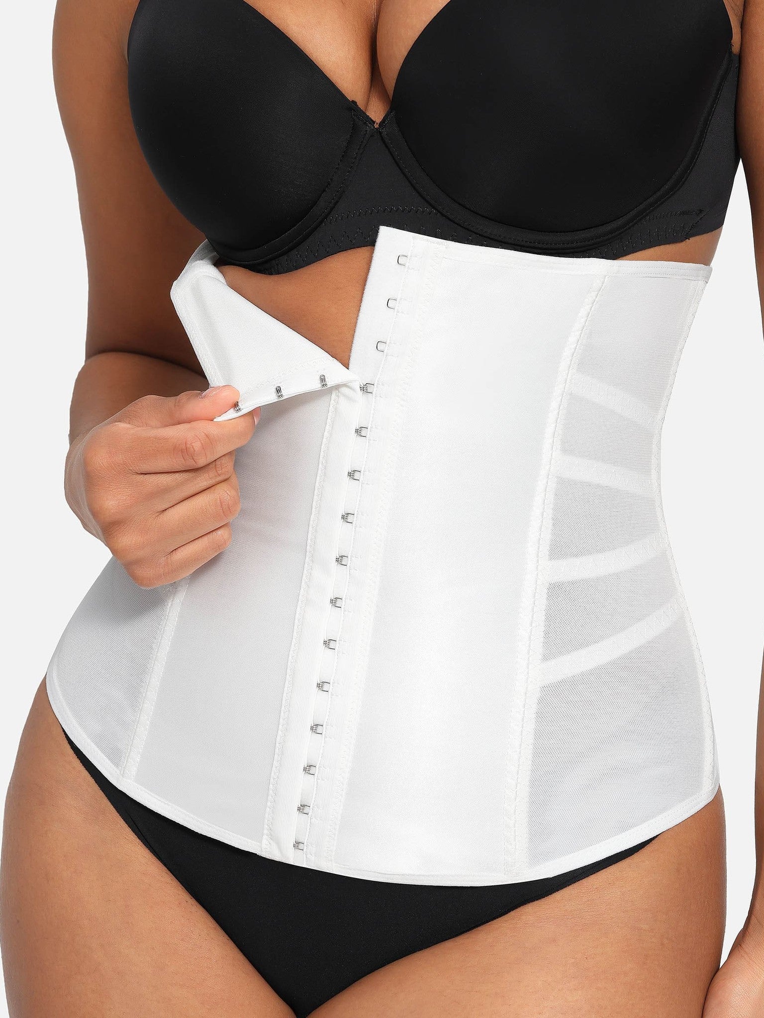 Mesh Steel-Boned Waist Trainer