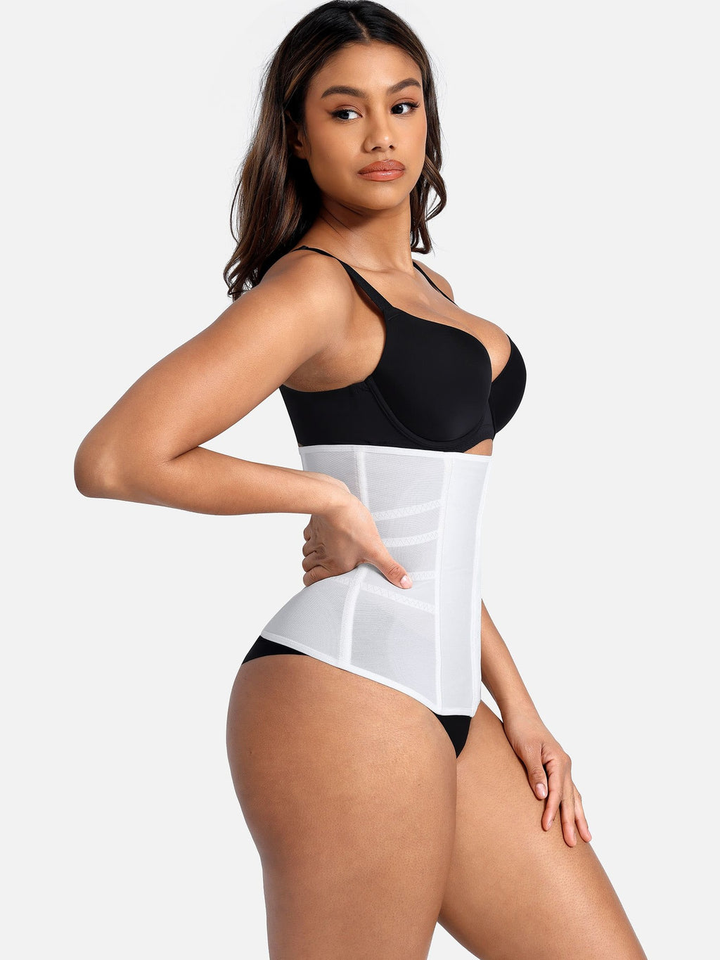 Mesh Steel-Boned Waist Trainer