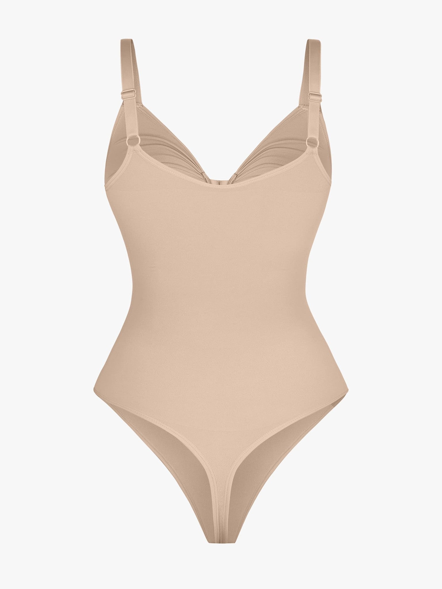Seamless Tummy Control Zipper Bodysuit