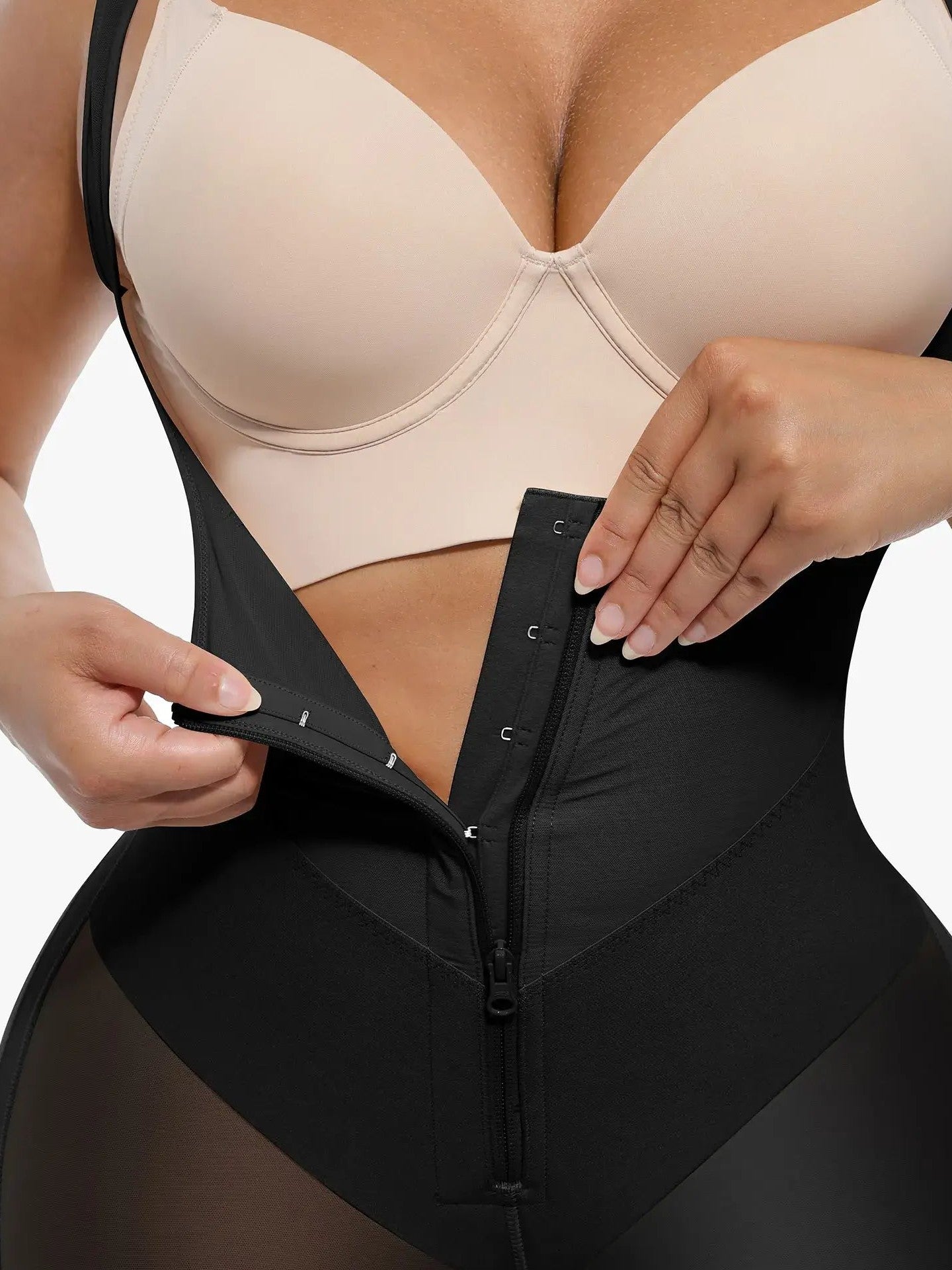 U-Shaped Faja Tummy Control Butt Lift Bodysuit