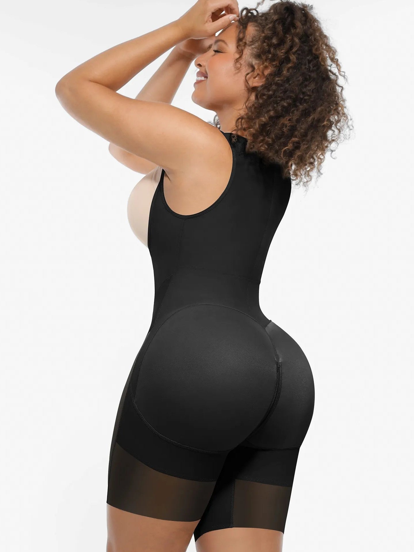 U-Shaped Faja Tummy Control Butt Lift Bodysuit