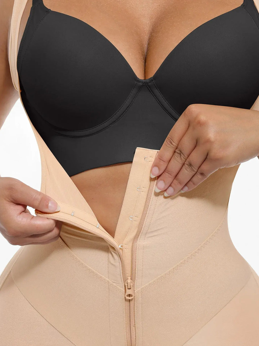 U-Shaped Faja Tummy Control Butt Lift Bodysuit