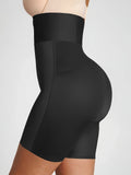 Feelingirl Wide Waistband Tummy Control Butt Lifting Shaping Shorts