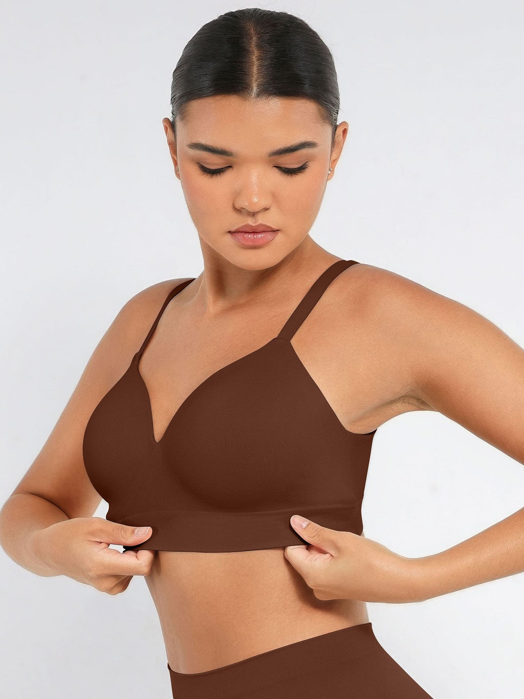 Wireless Push-Up Seamless Full Coverage Bra Bundle