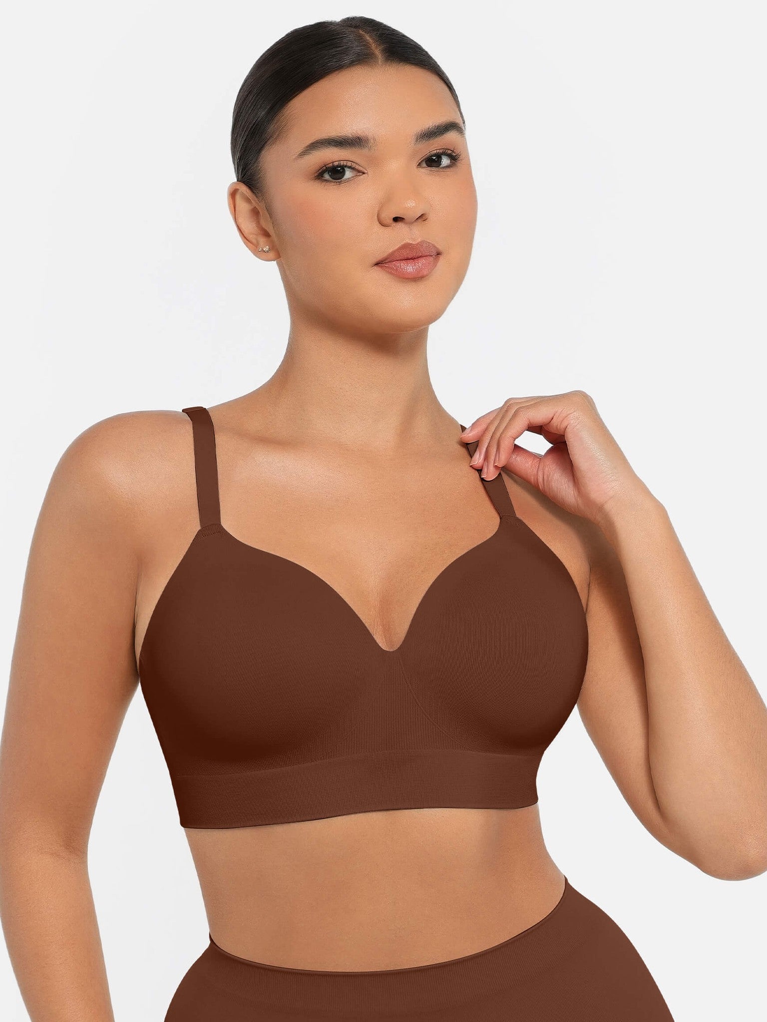 Wireless Push-Up Seamless Full Coverage Bra Bundle