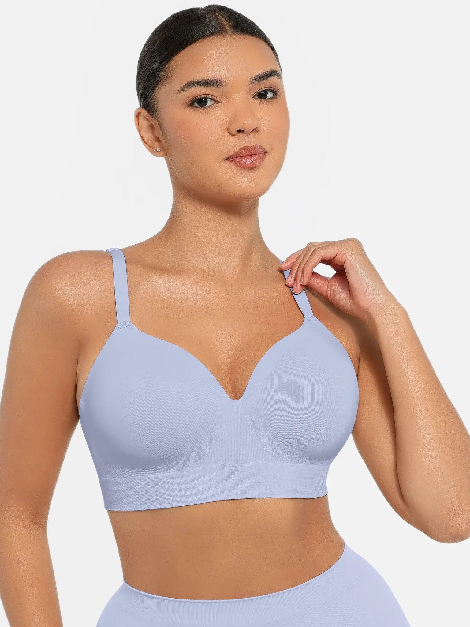 Wireless Push-Up Seamless Comfort Full Coverage Bra