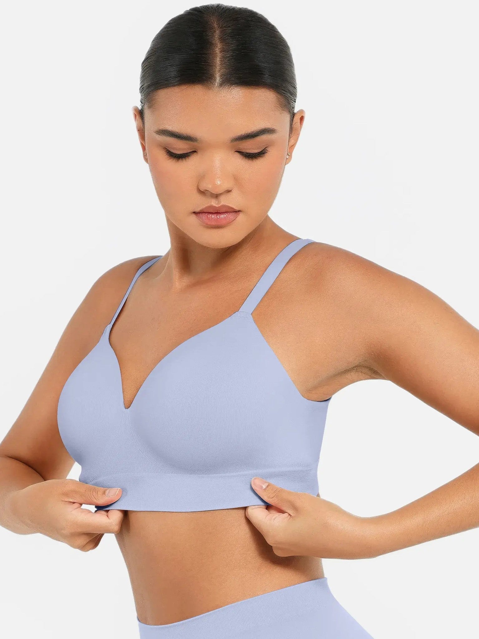 Wireless Push-Up Seamless Comfort Full Coverage Bra