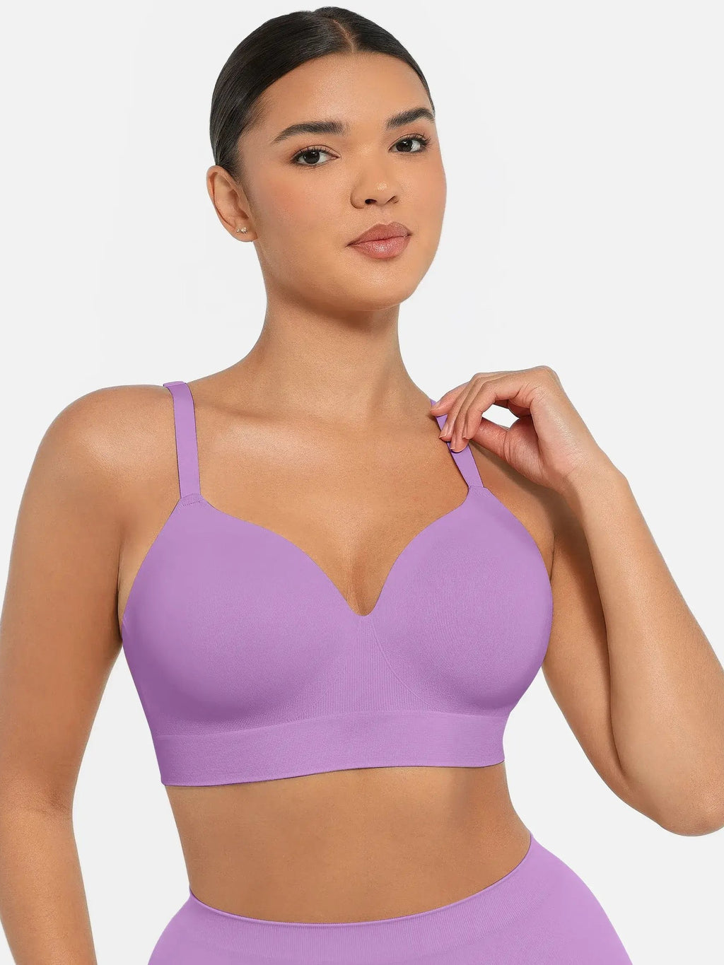 Wireless Push-Up Seamless Comfort Full Coverage Bra