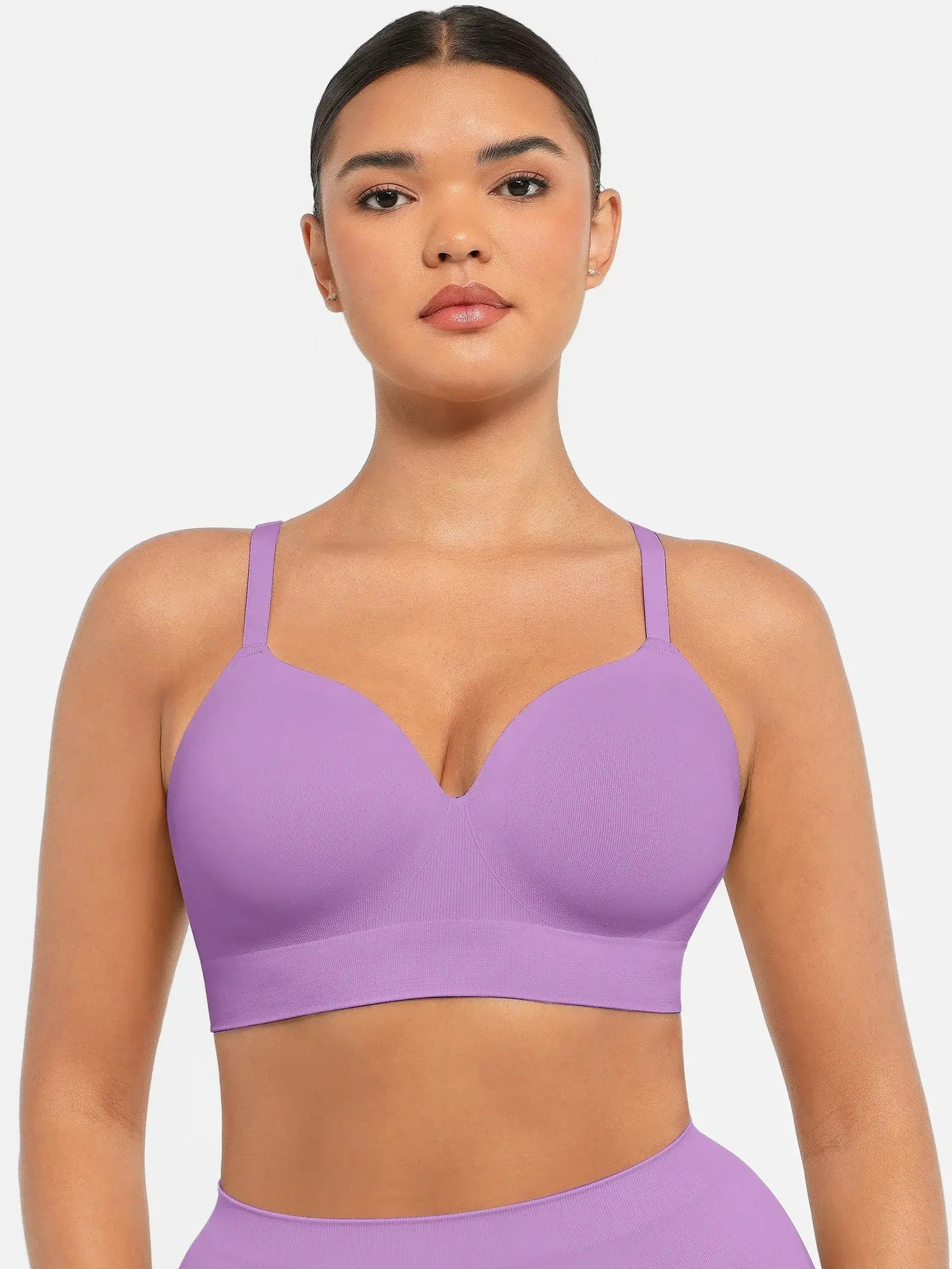 Wireless Push-Up Seamless Comfort Full Coverage Bra