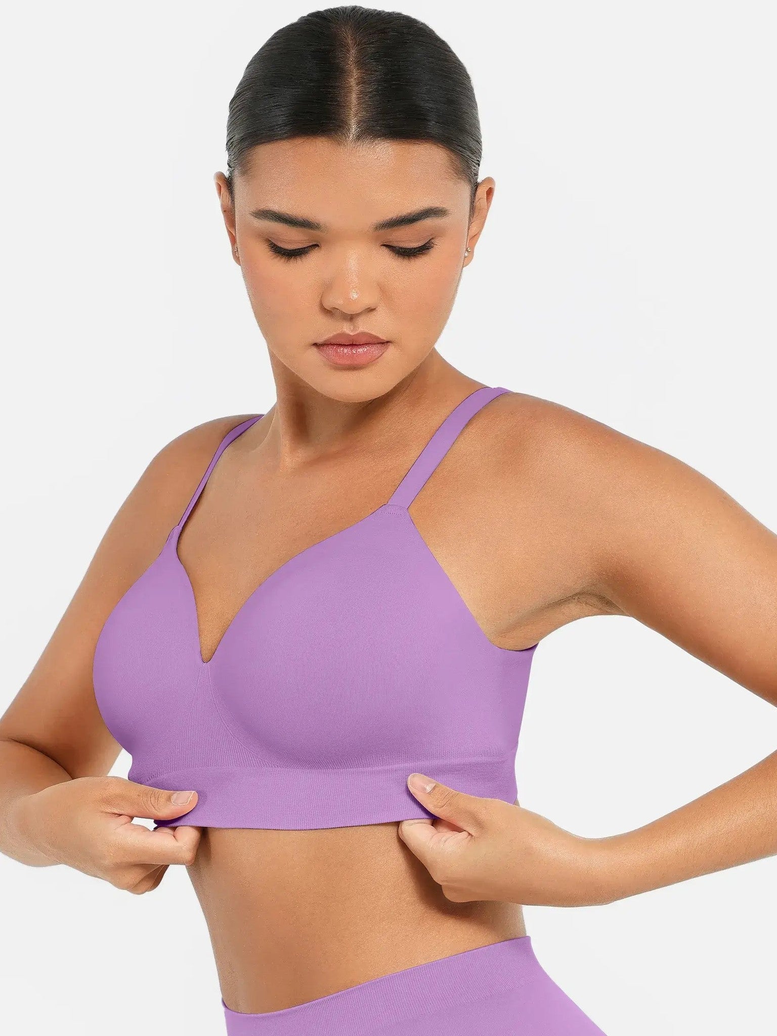 Wireless Push-Up Seamless Comfort Full Coverage Bra