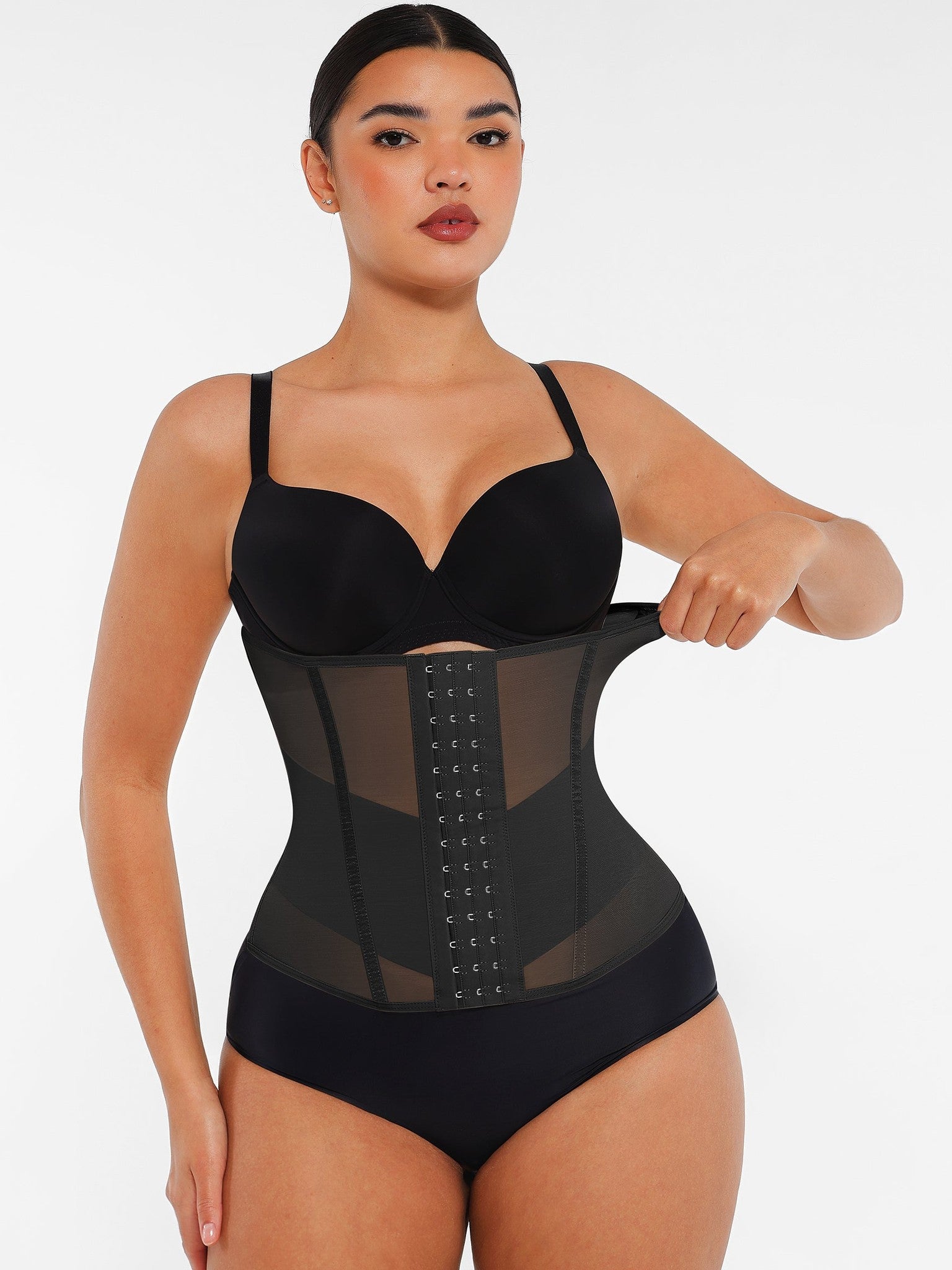 Tummy Control Breathable Mesh Waist Trainer