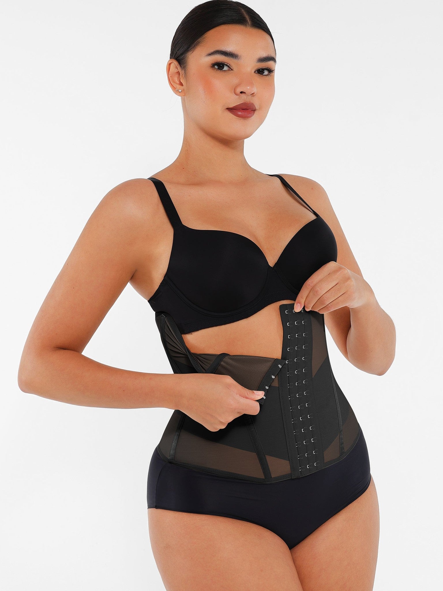 Tummy Control Breathable Mesh Waist Trainer
