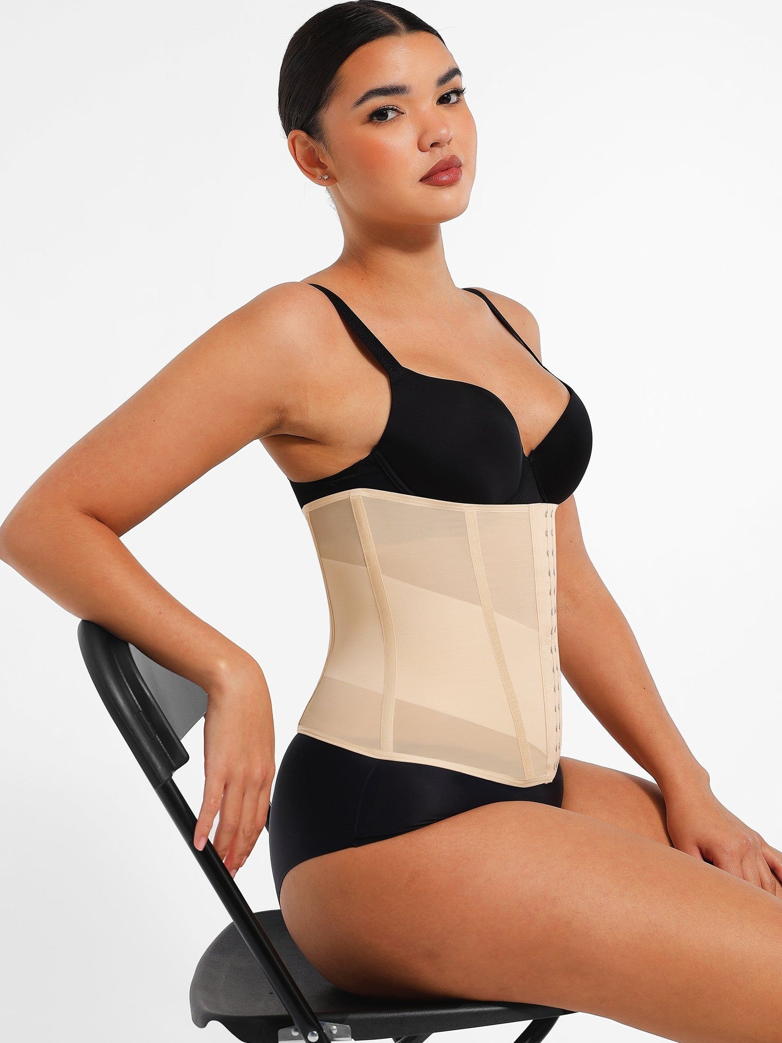 Tummy Control Breathable Mesh Waist Trainer