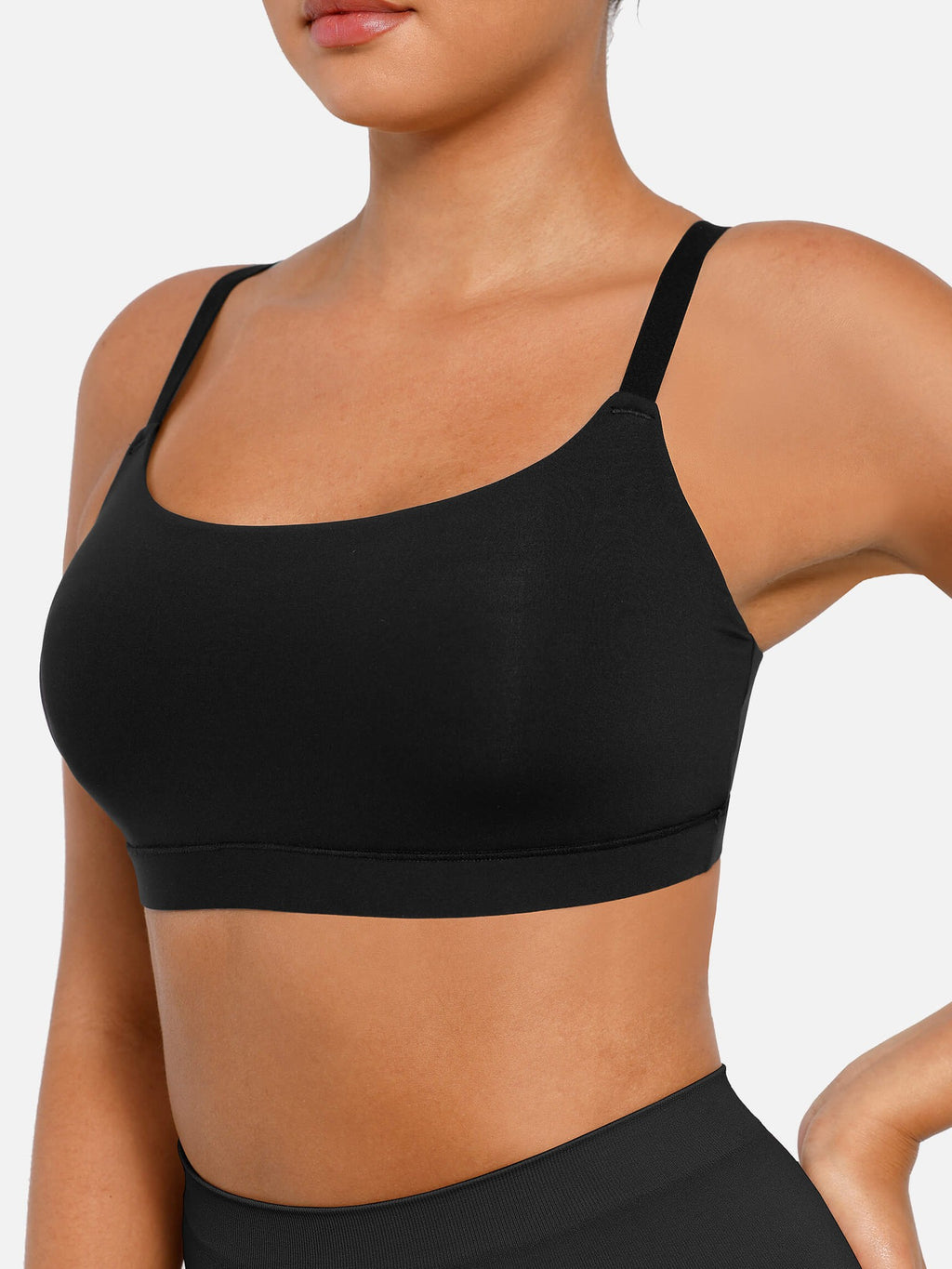 Wireless Invisible Square Neck Everyday Bra