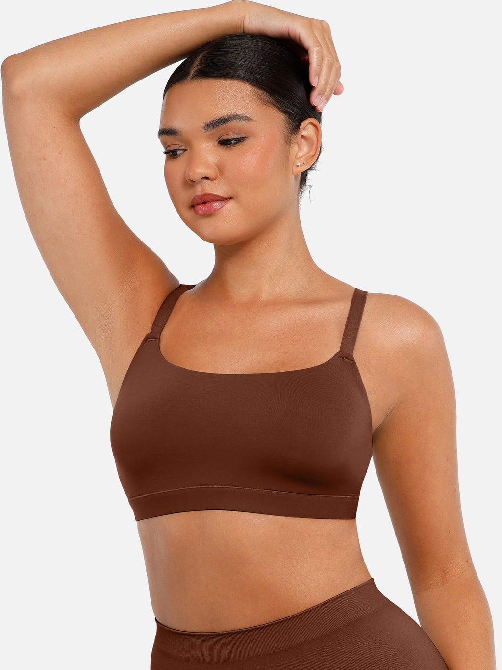 Wireless Invisible Square Neck Everyday Bra