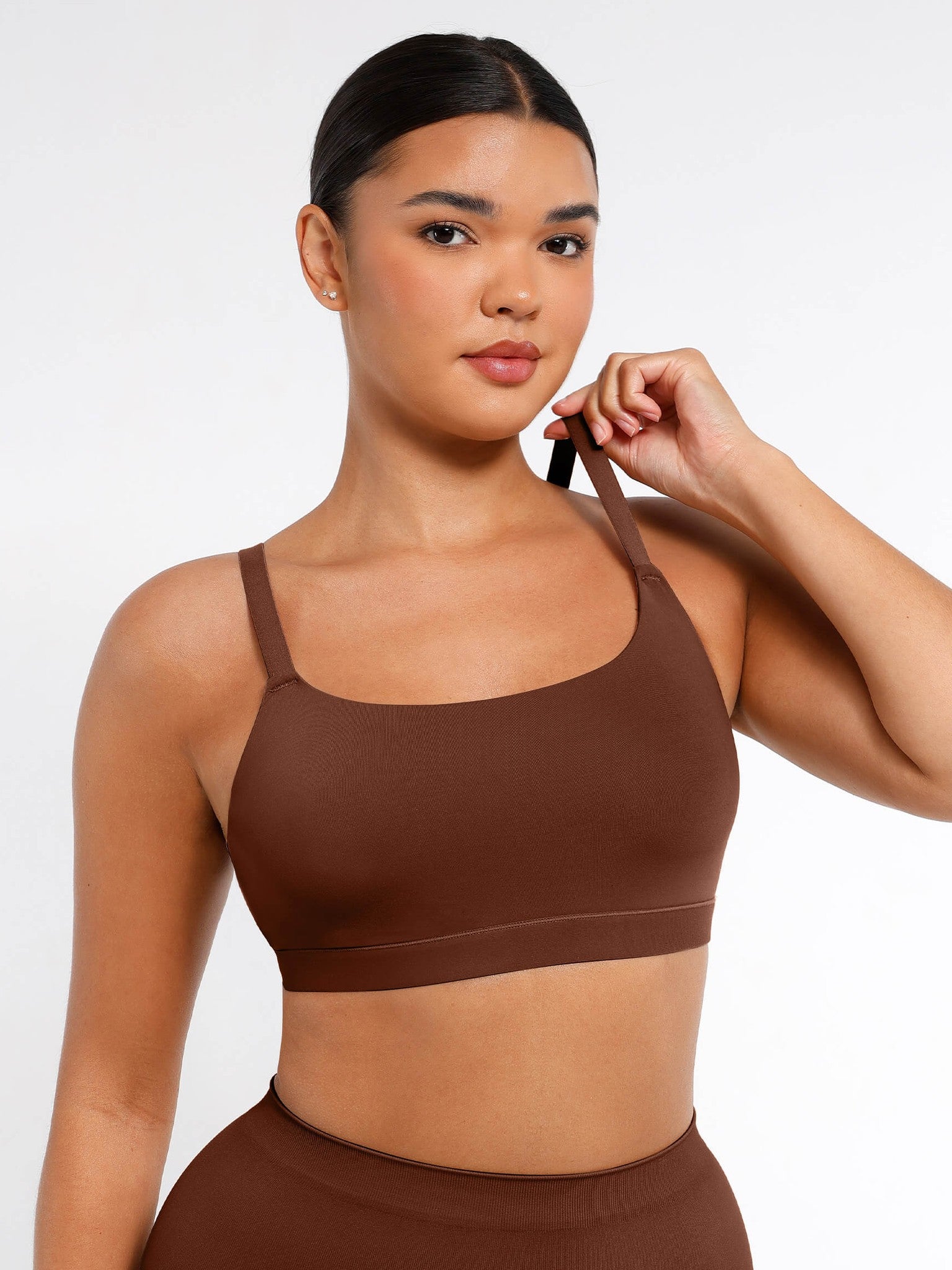 Wireless Invisible Square Neck Everyday Bra