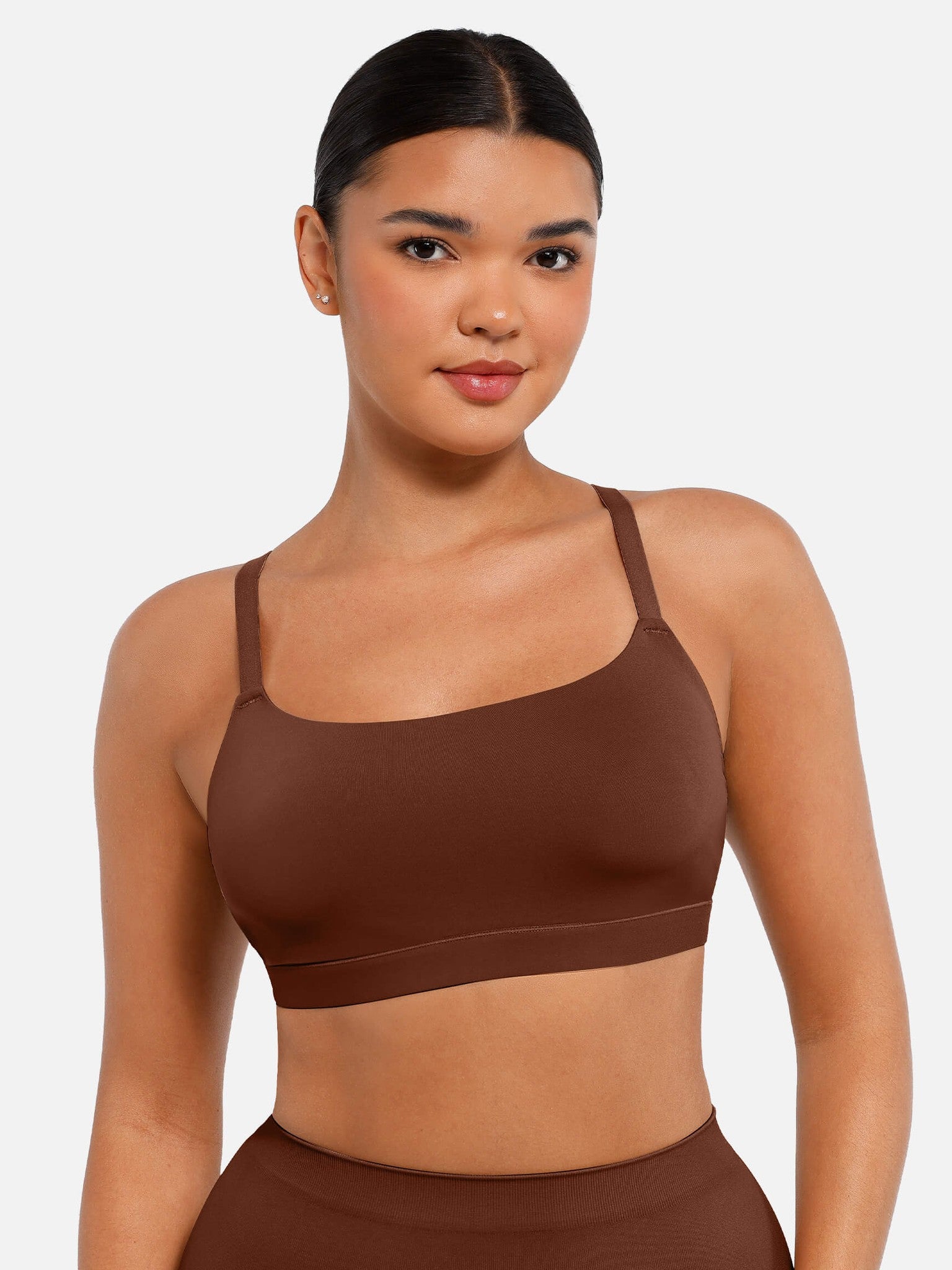 Wireless Invisible Square Neck Everyday Bra