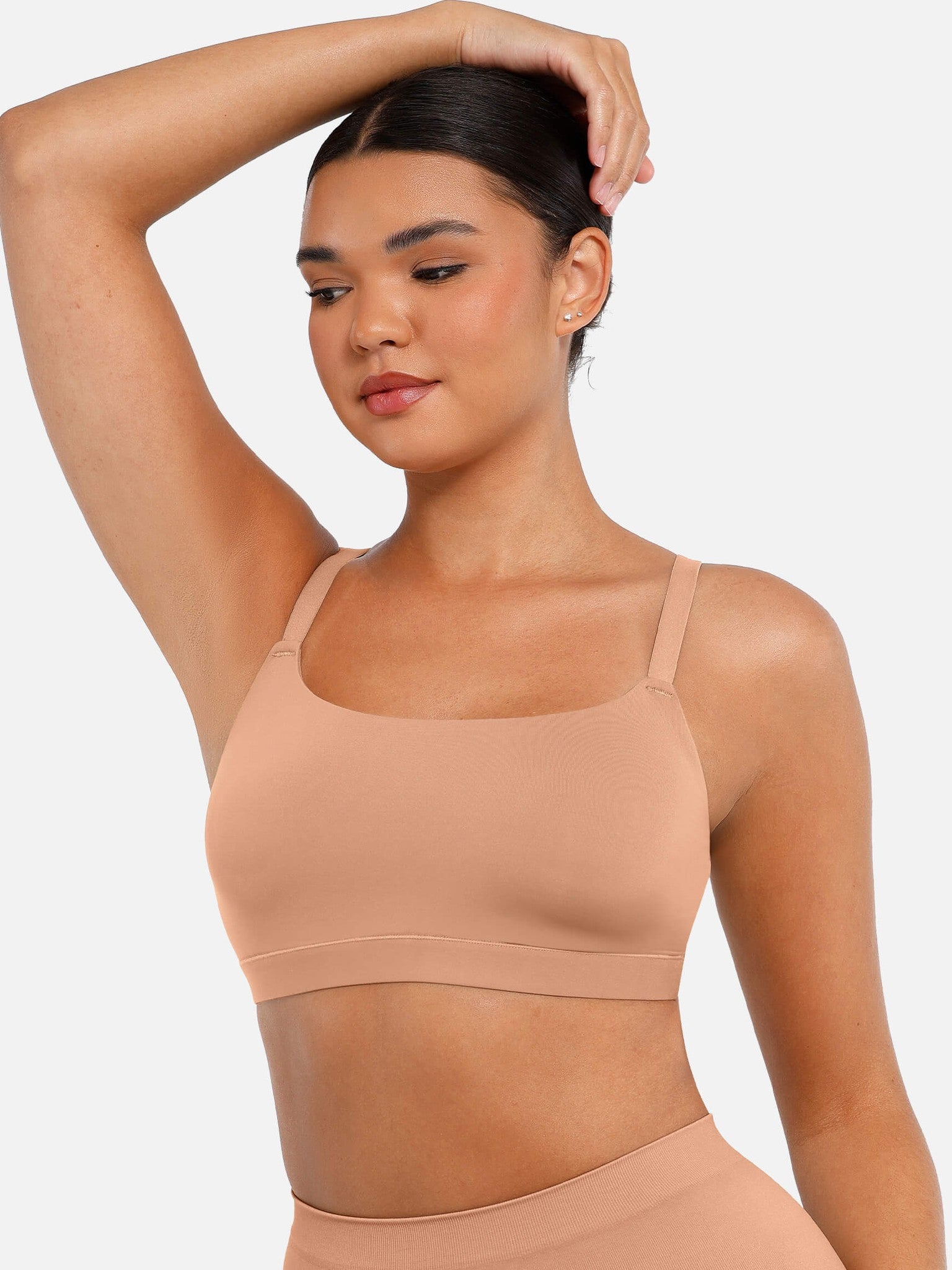 Wireless Invisible Square Neck Everyday Bra