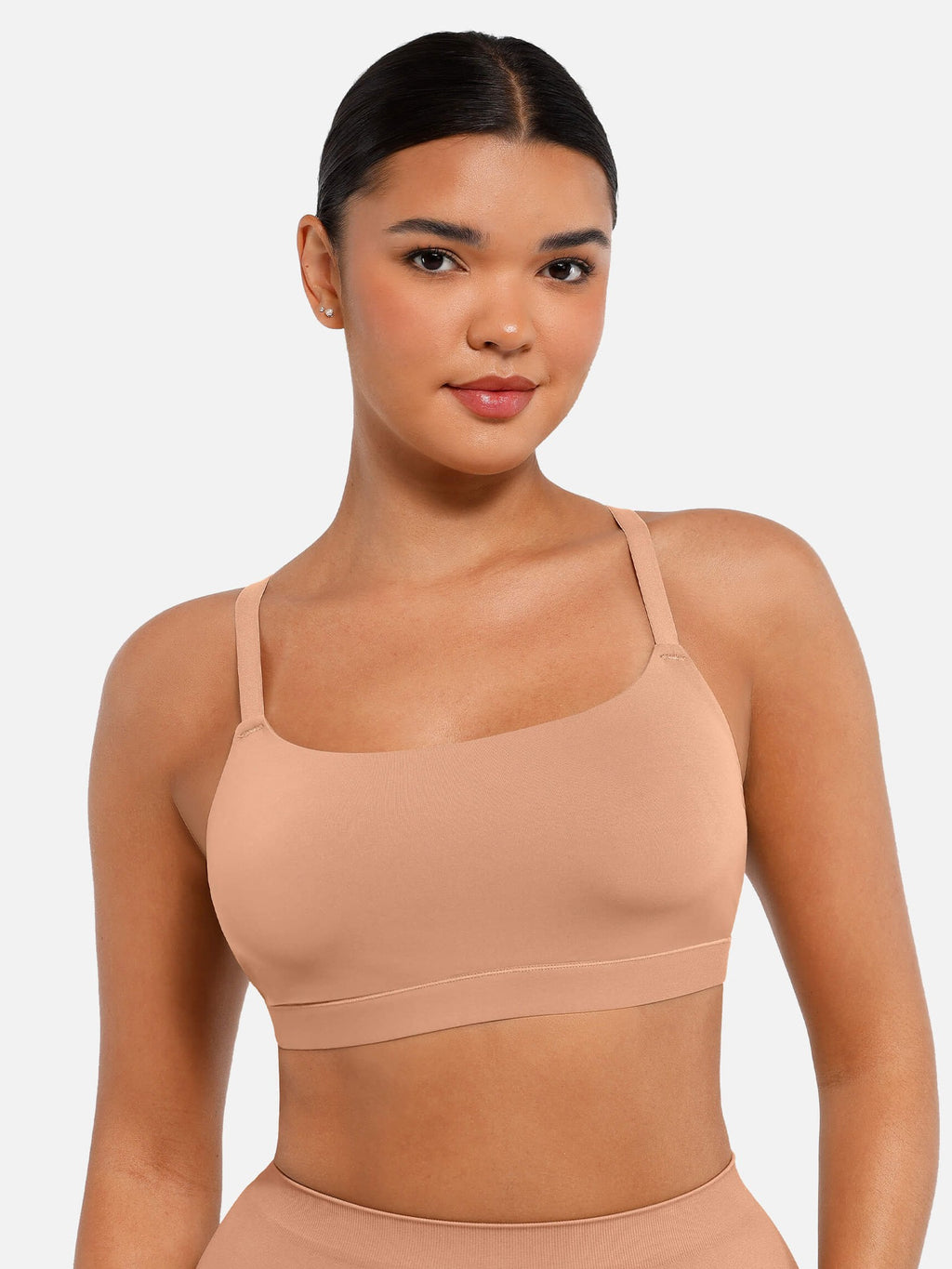Wireless Invisible Square Neck Everyday Bra