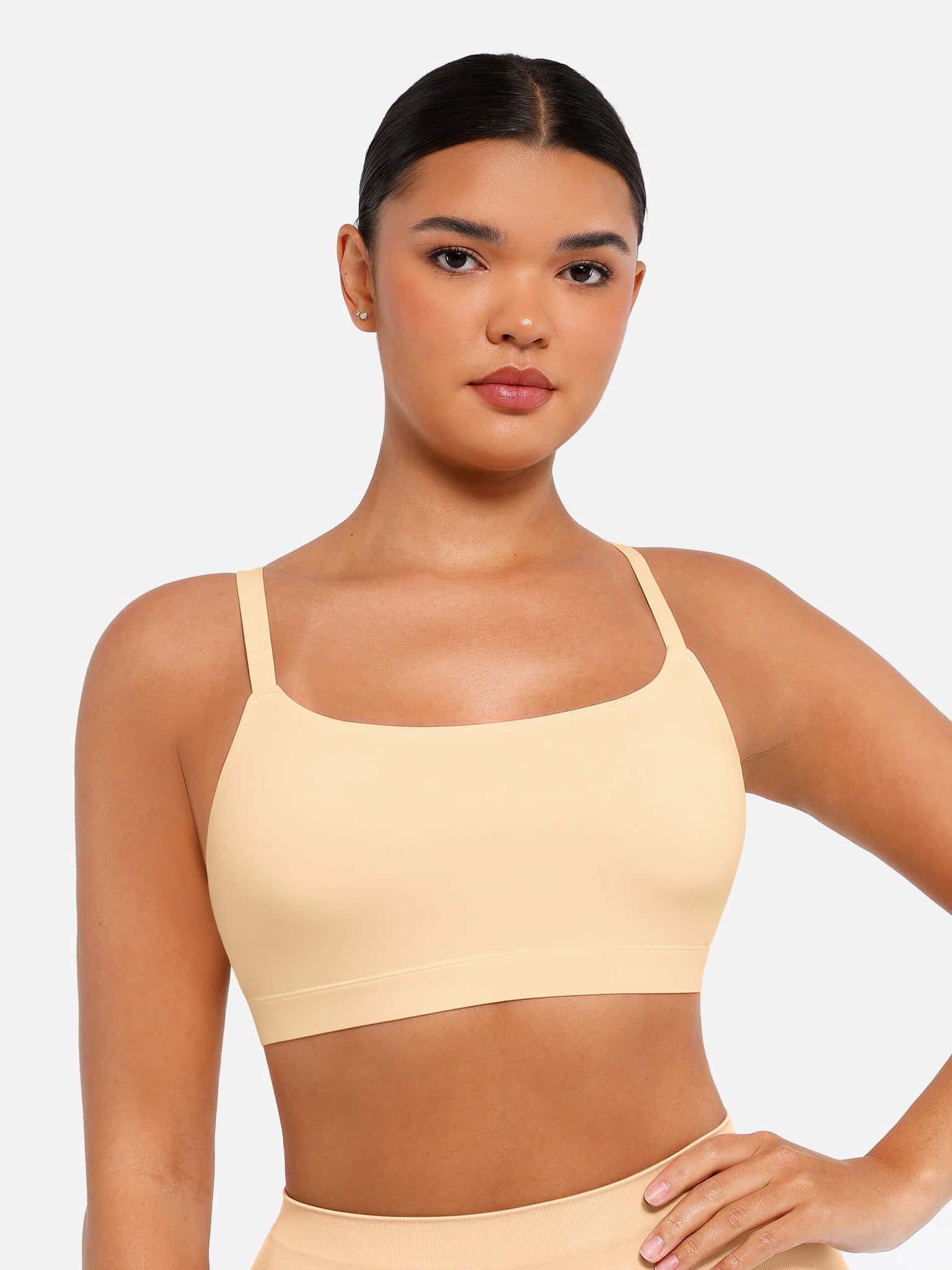 Wireless Invisible Square Neck Everyday Bra
