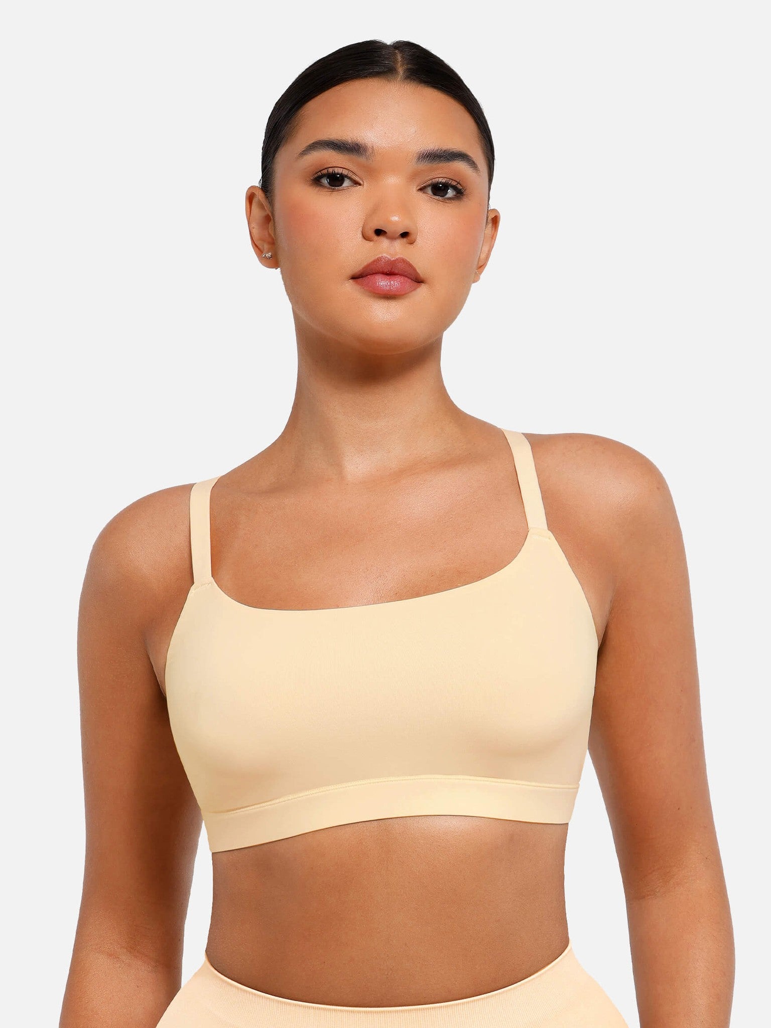 Wireless Invisible Square Neck Everyday Bra