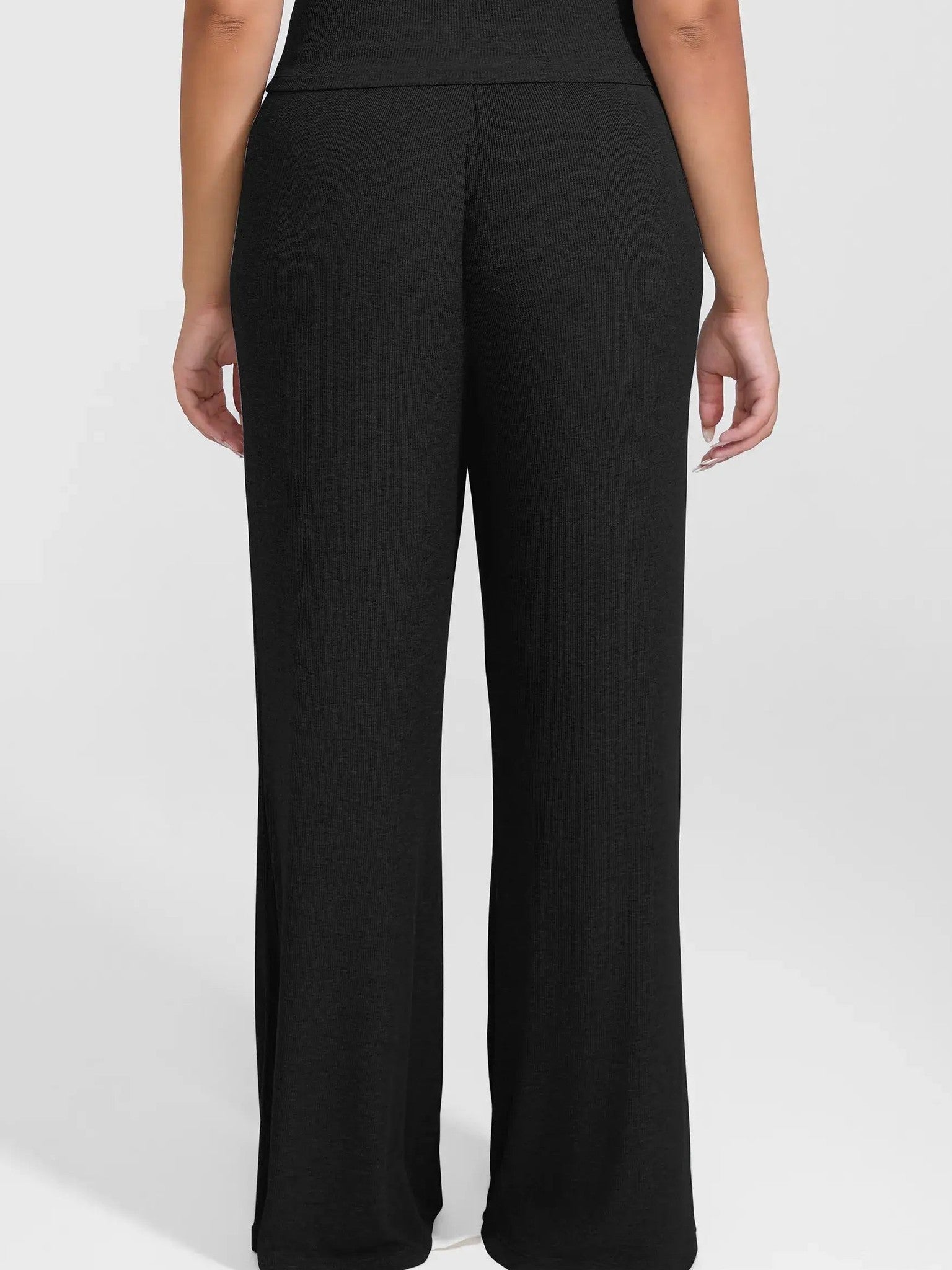 Feelingirl Breathable Ribbed Loungewear Pants