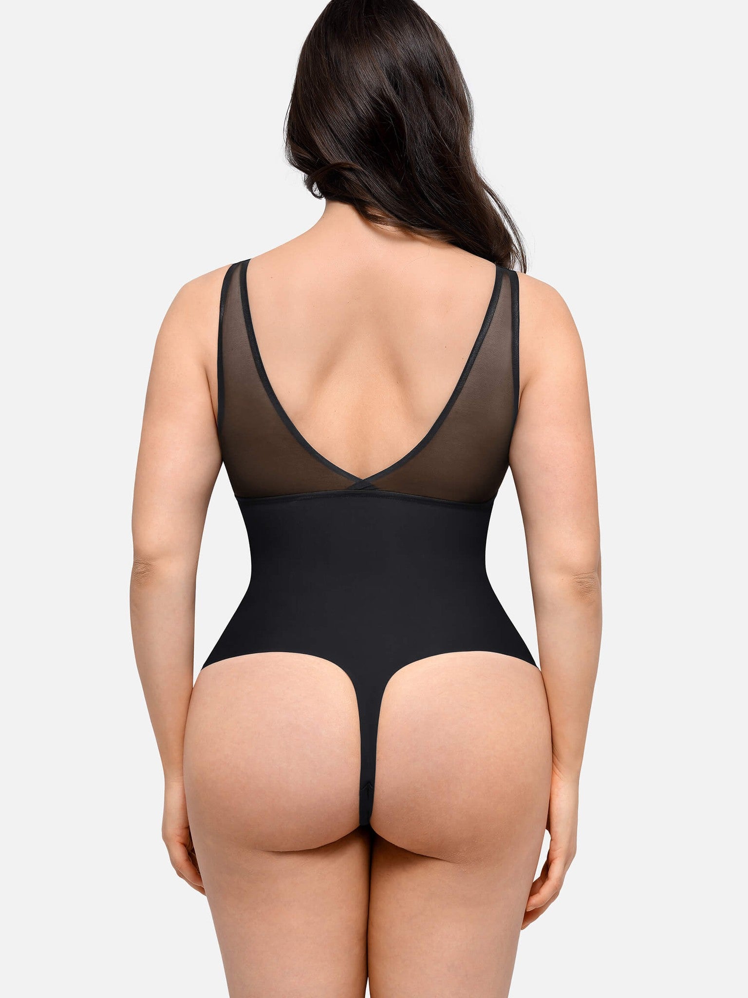 Plunge Breathable Seamless Shaping Bodysuit