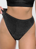 Seamless Shimmer Low-Rise Thong