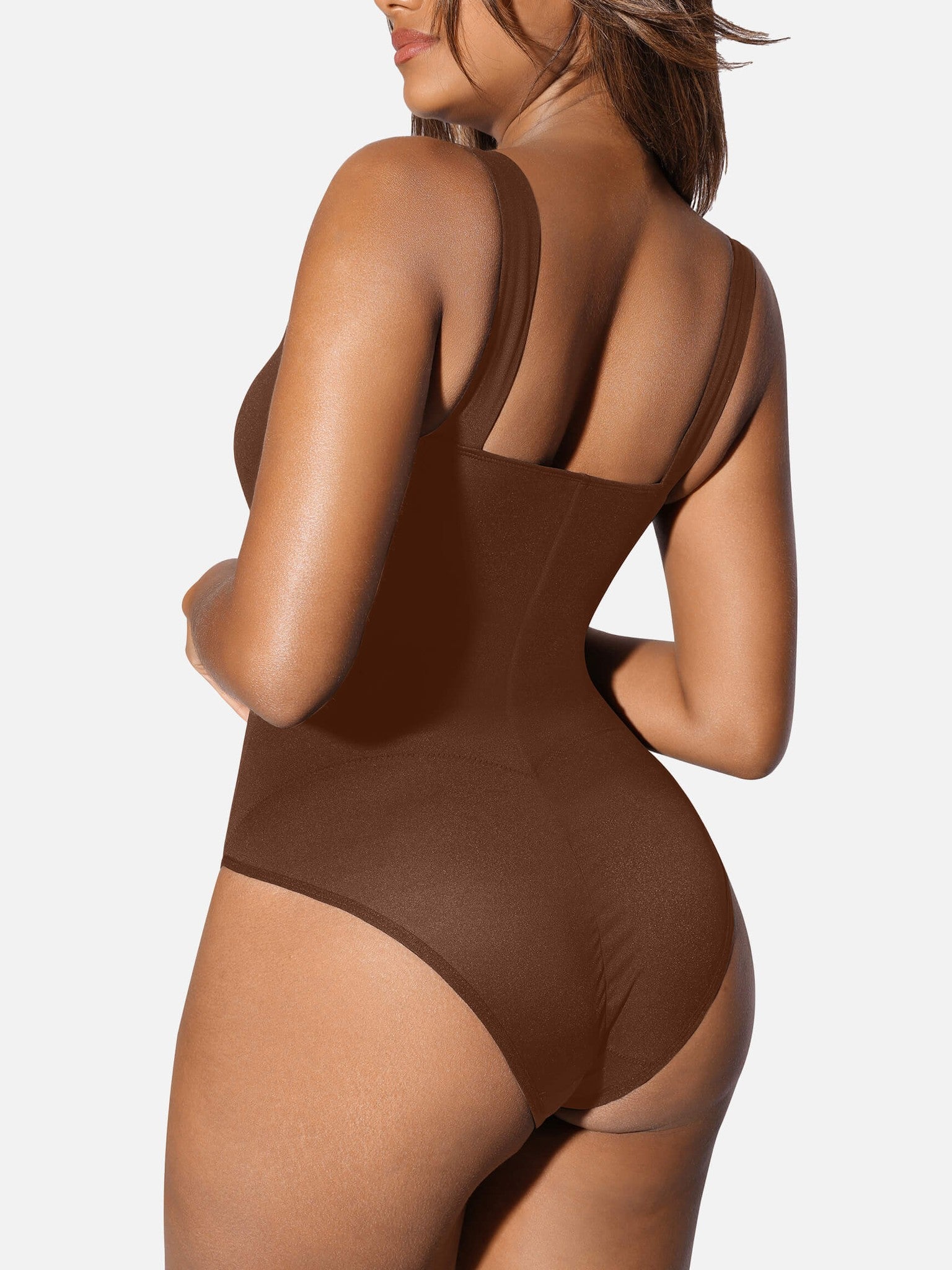 Square Neck Ultra-Stretch Sculpt Bodysuit
