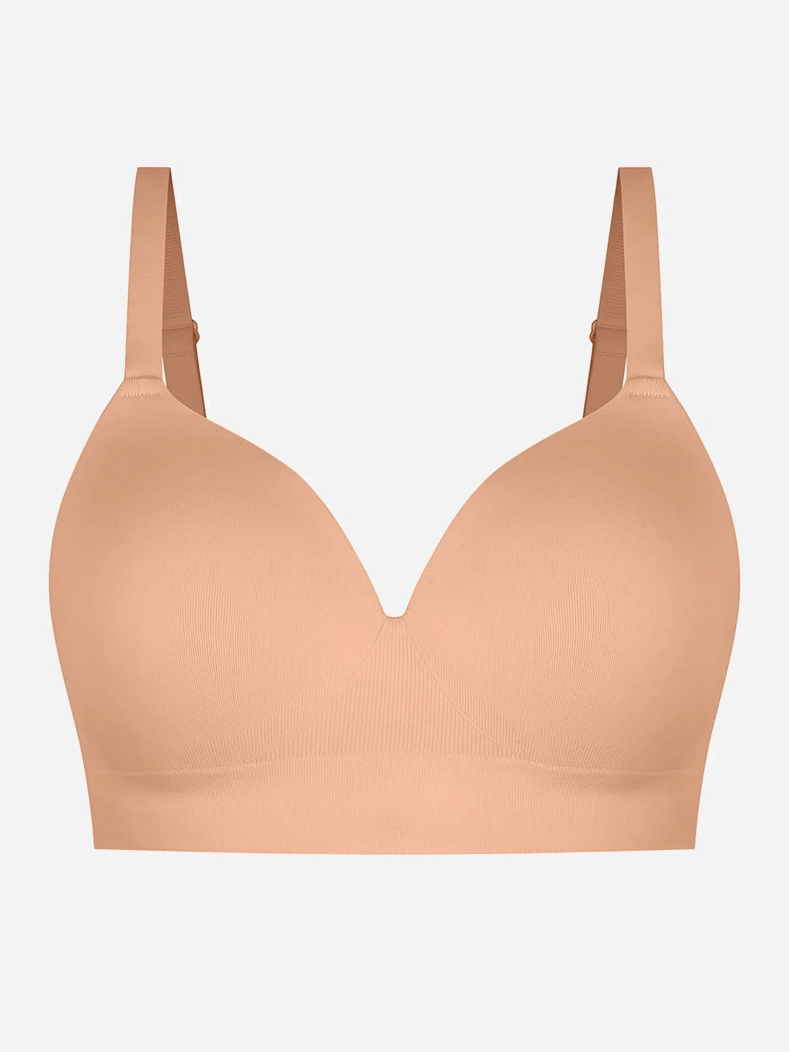 Wireless Push-Up Seamless Comfort Full Coverage Bra