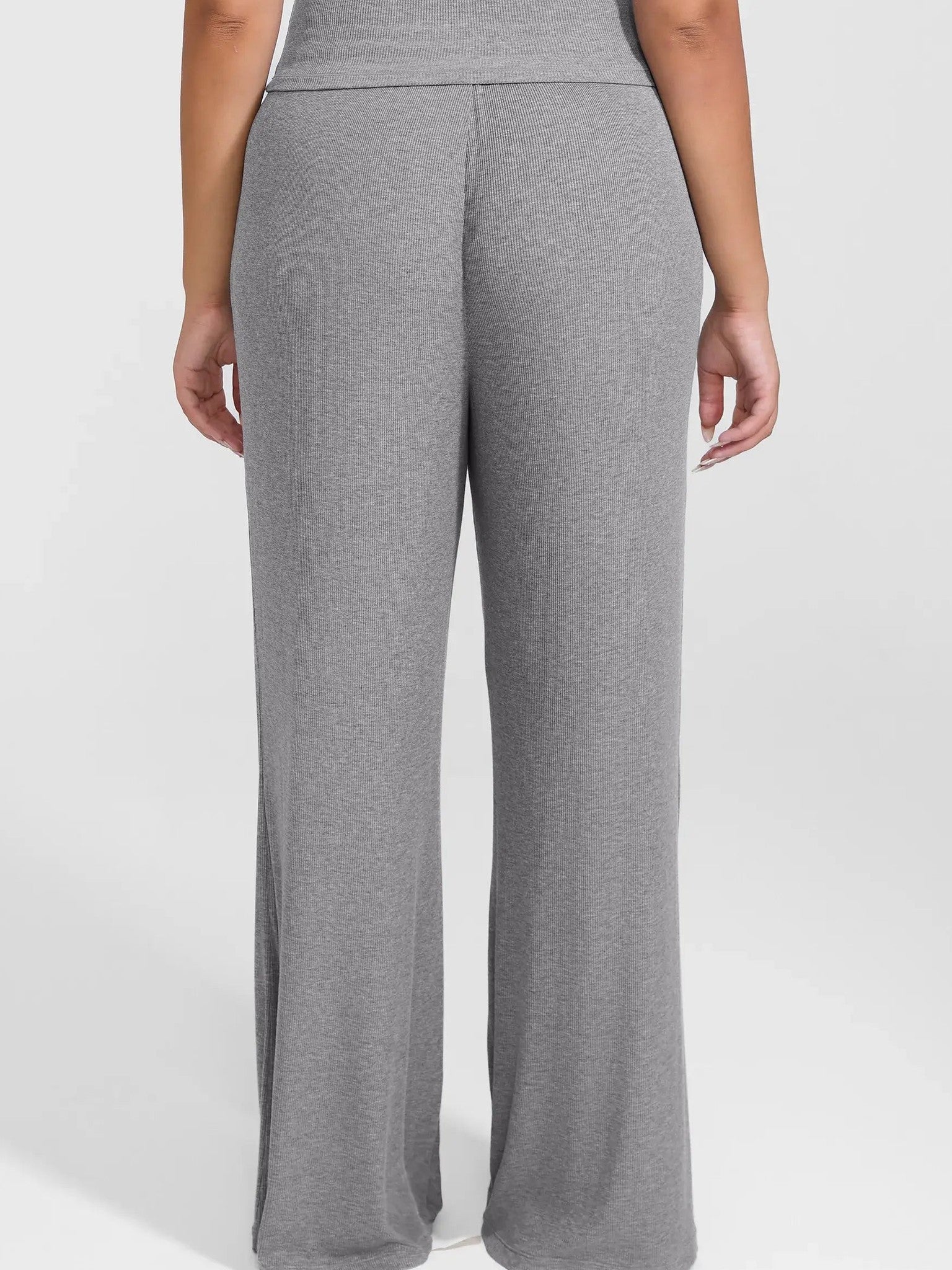 Feelingirl Breathable Ribbed Loungewear Pants