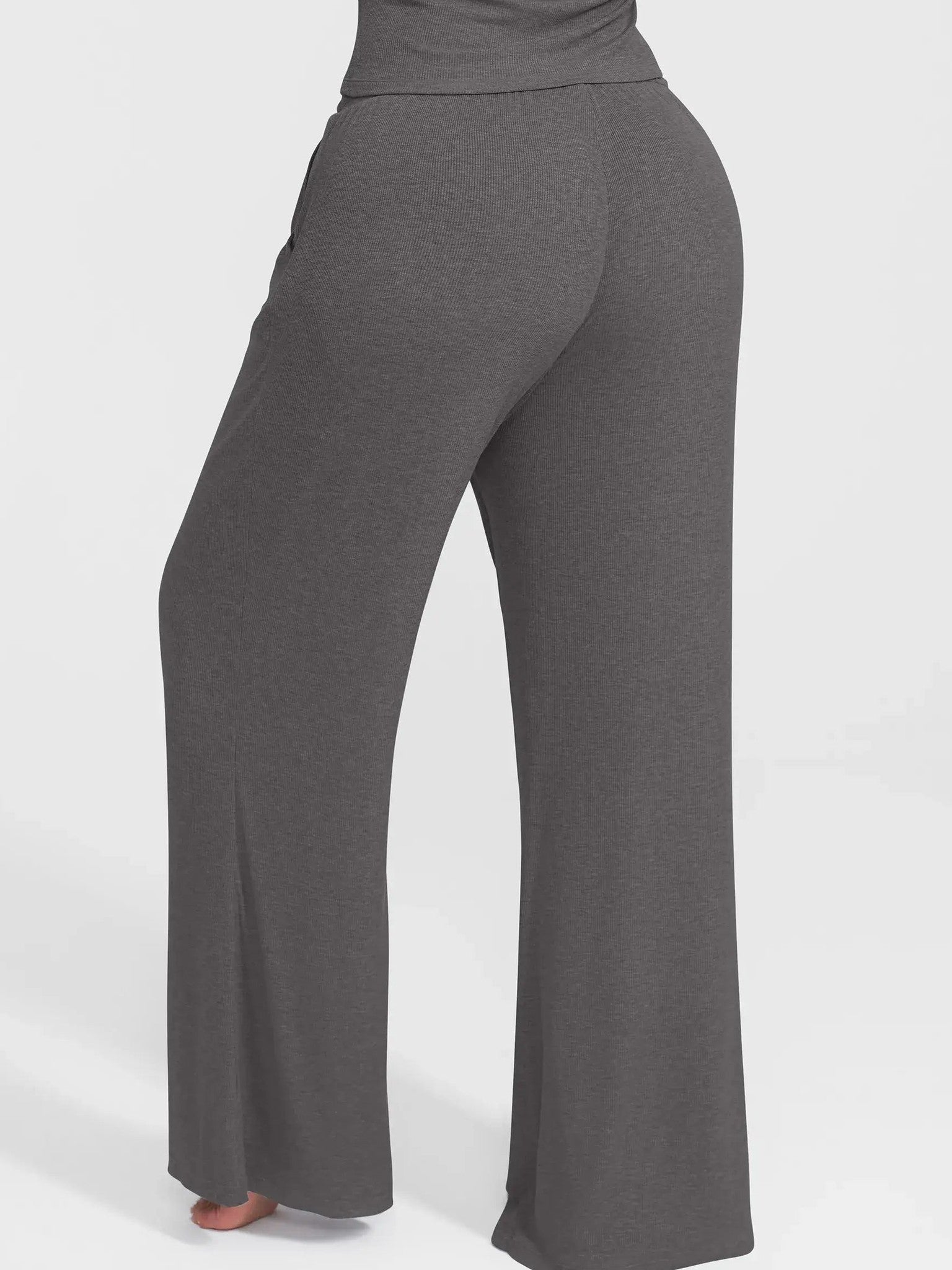 Feelingirl Breathable Ribbed Loungewear Pants