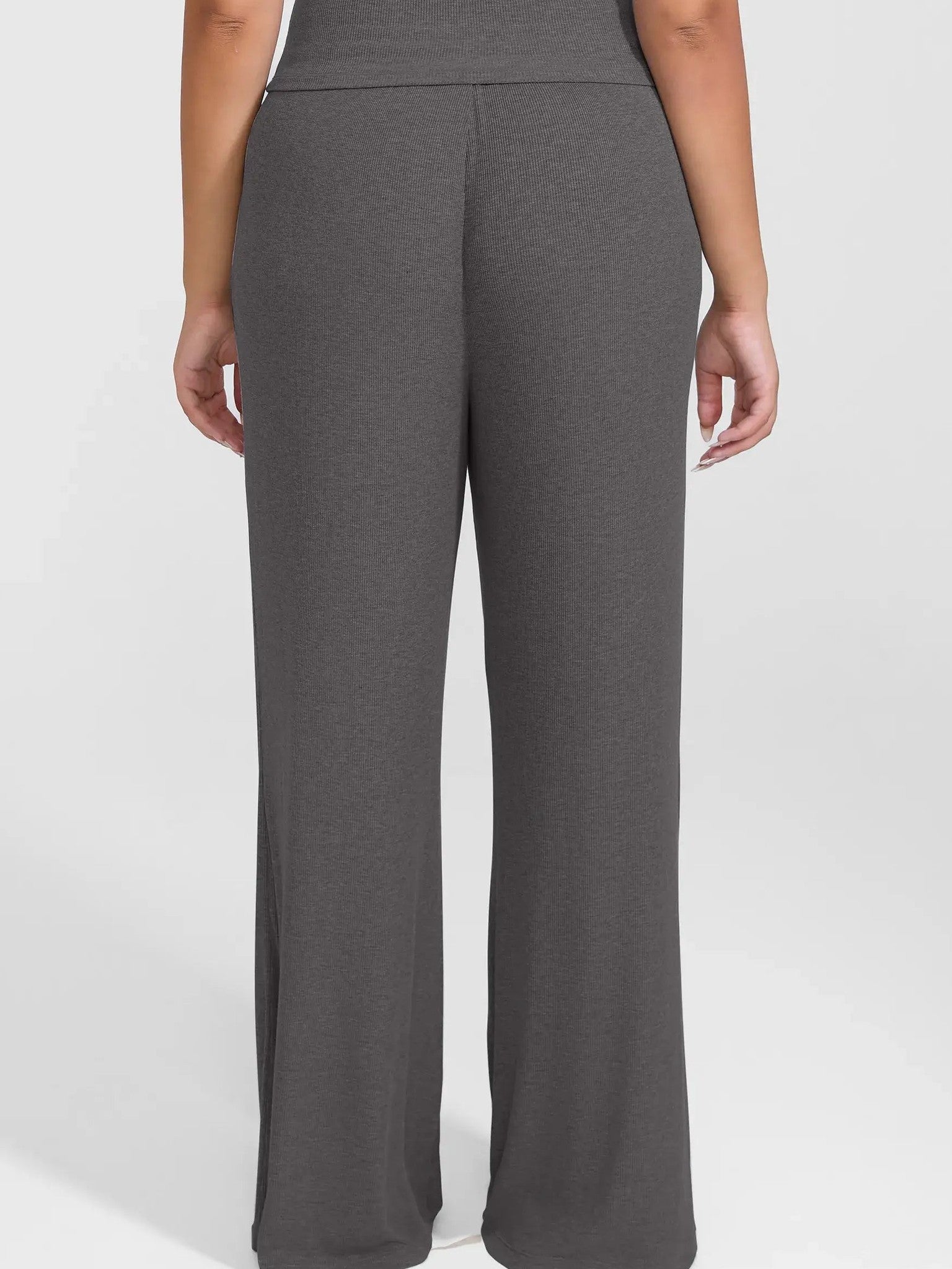 Feelingirl Breathable Ribbed Loungewear Pants