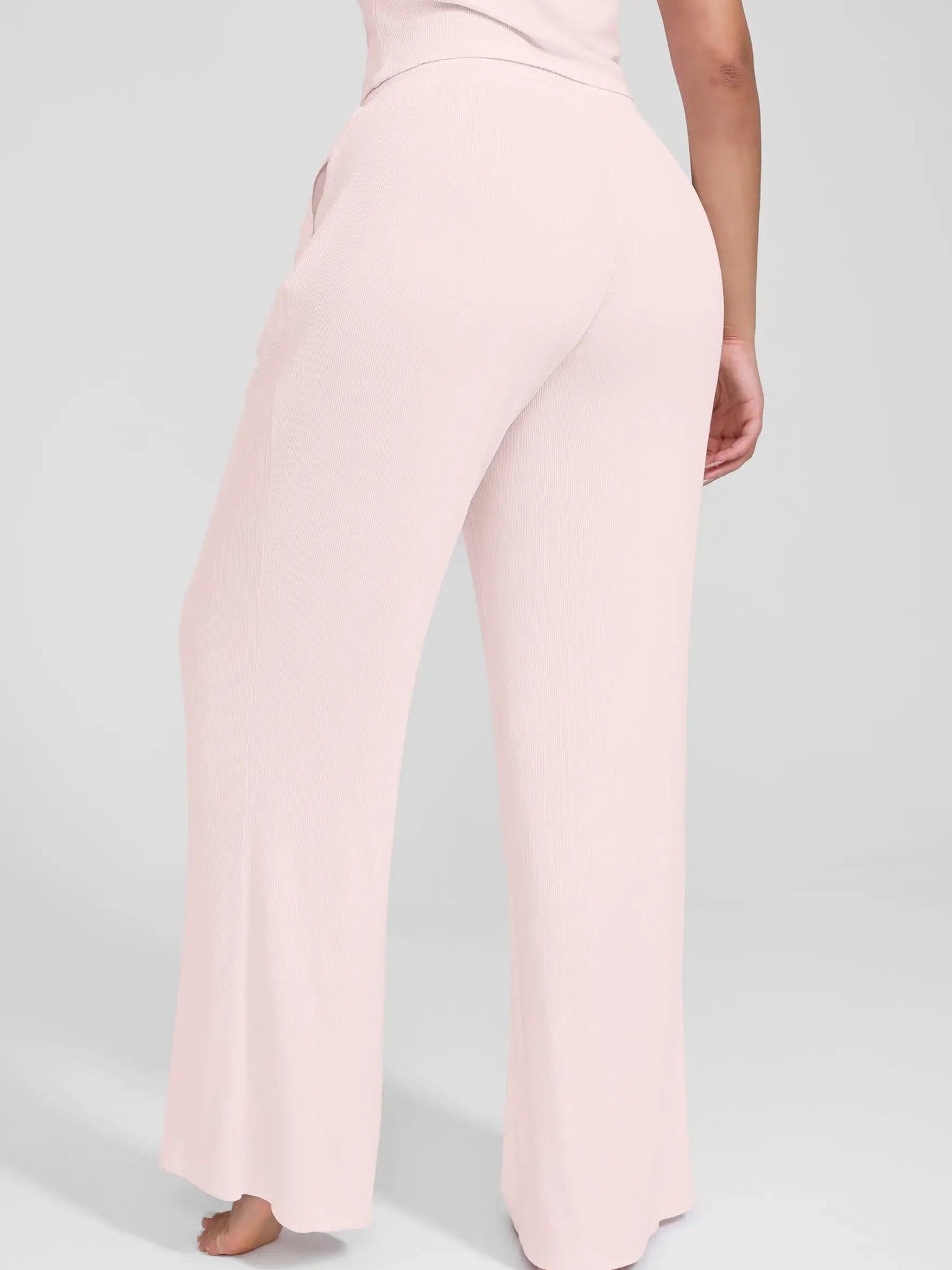 Feelingirl Breathable Ribbed Loungewear Pants