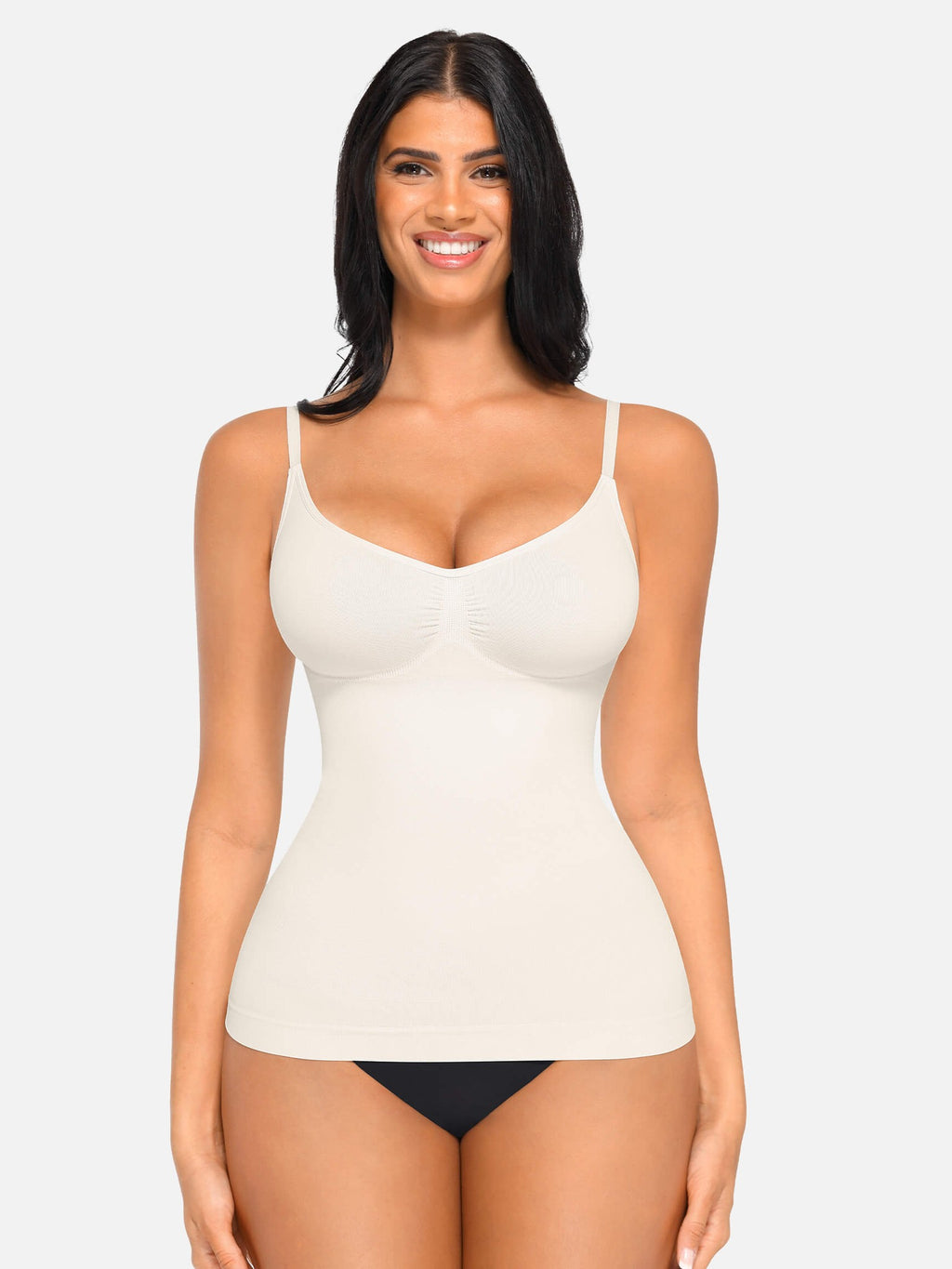 3-Pack Bust Support Waist Control Shape Tank Top Bundle