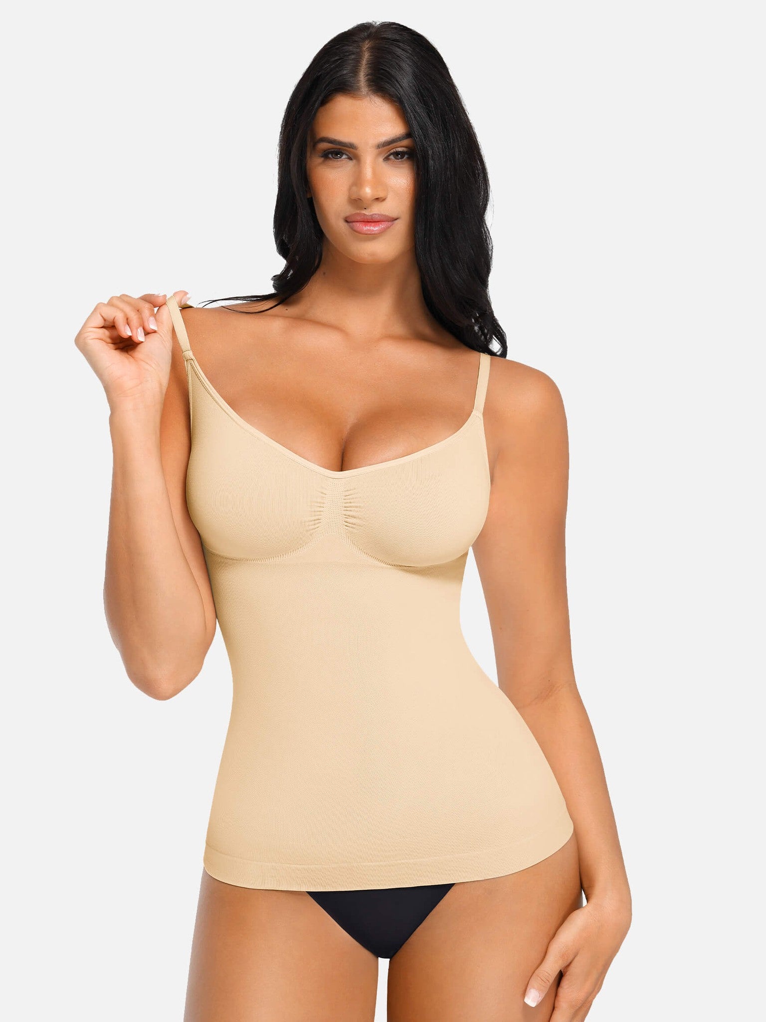 3-Pack Bust Support Waist Control Shape Tank Top Bundle