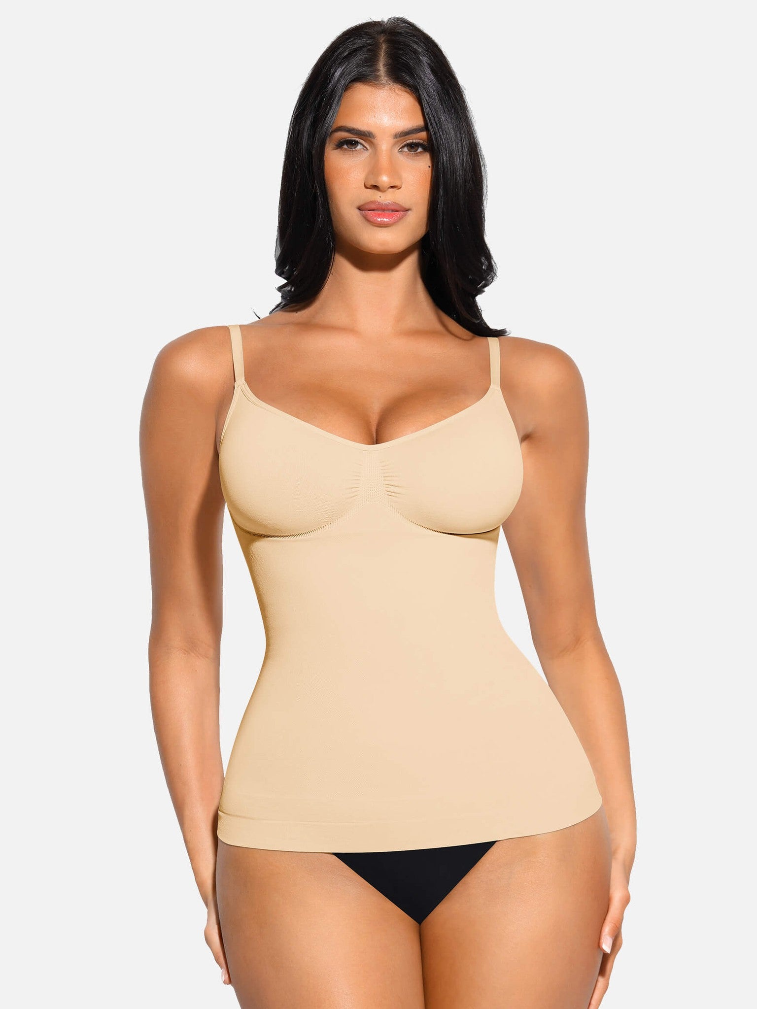 3-Pack Bust Support Waist Control Shape Tank Top Bundle