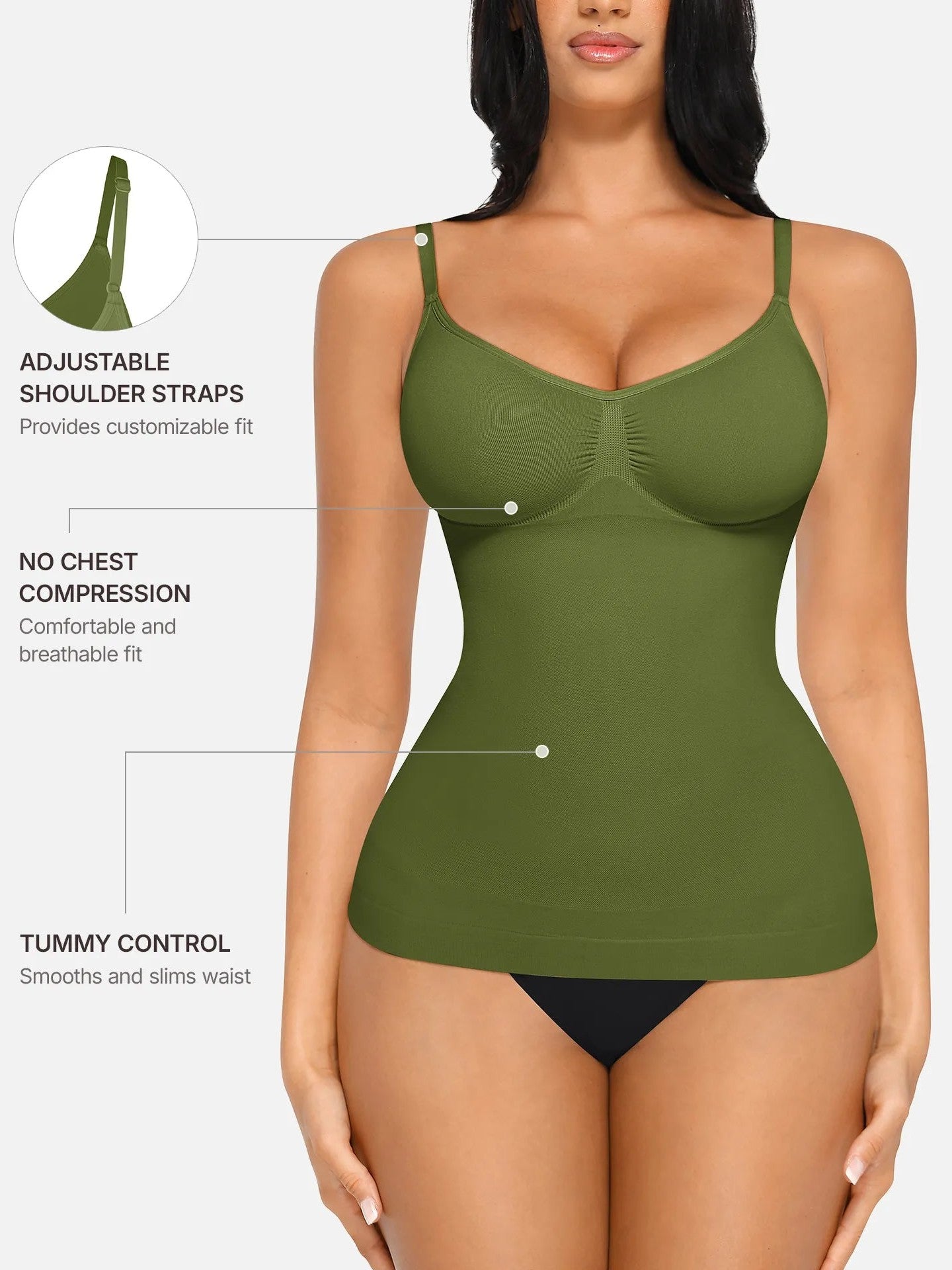Bust Support Shaping Tank Top