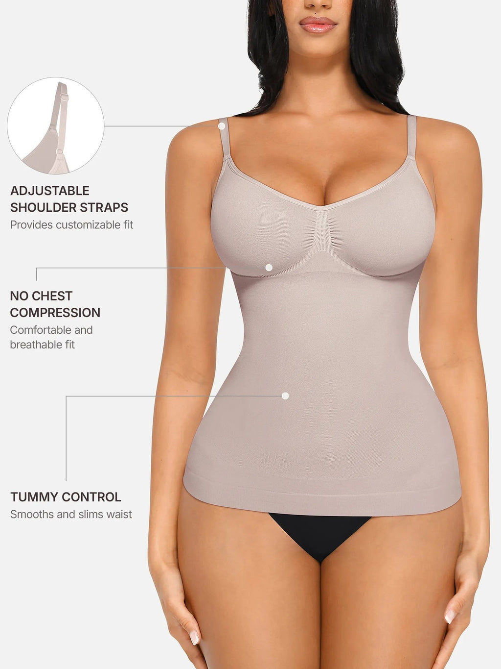 Bust Support Shaping Tank Top