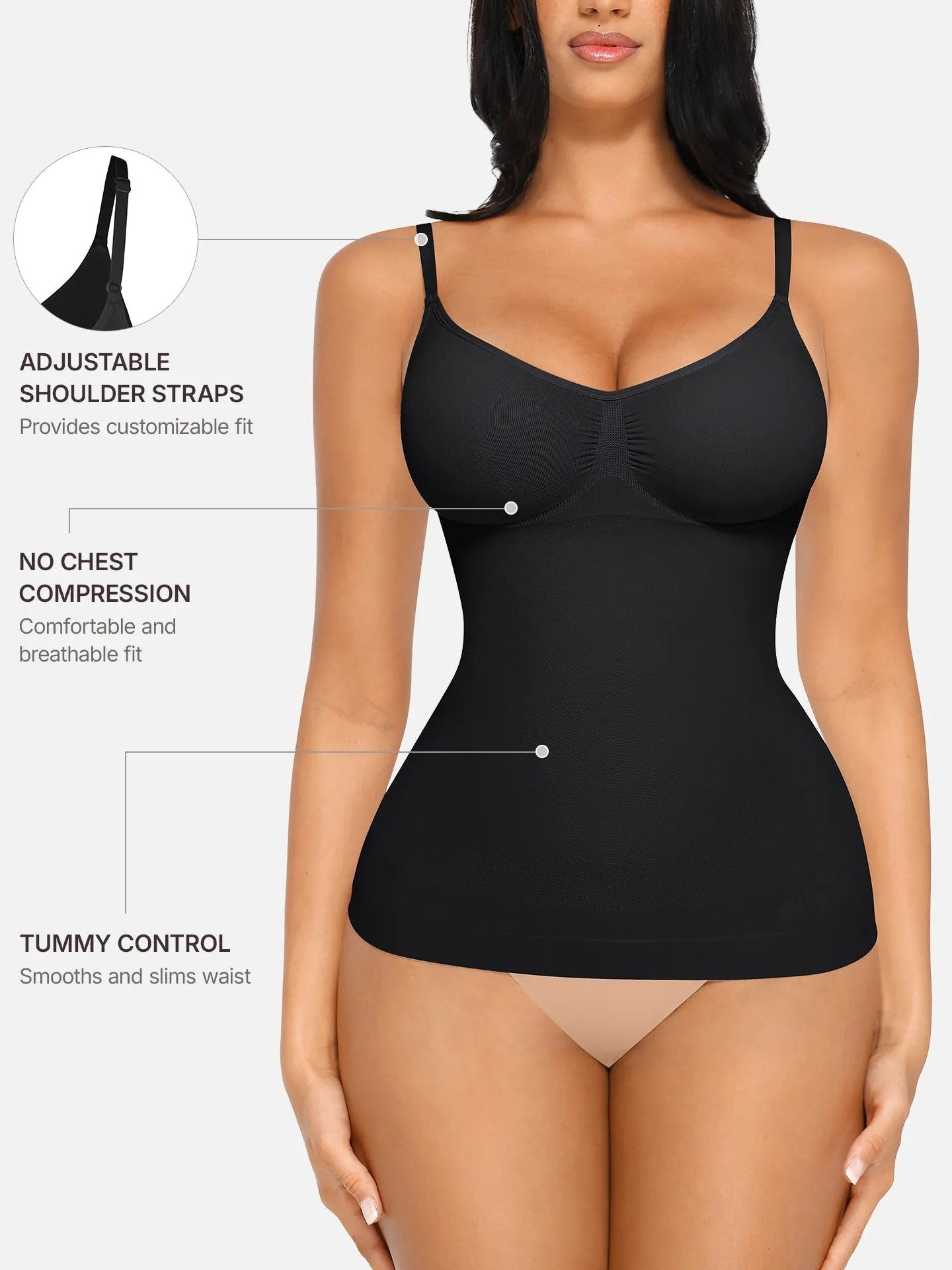 Bust Support Shaping Tank Top