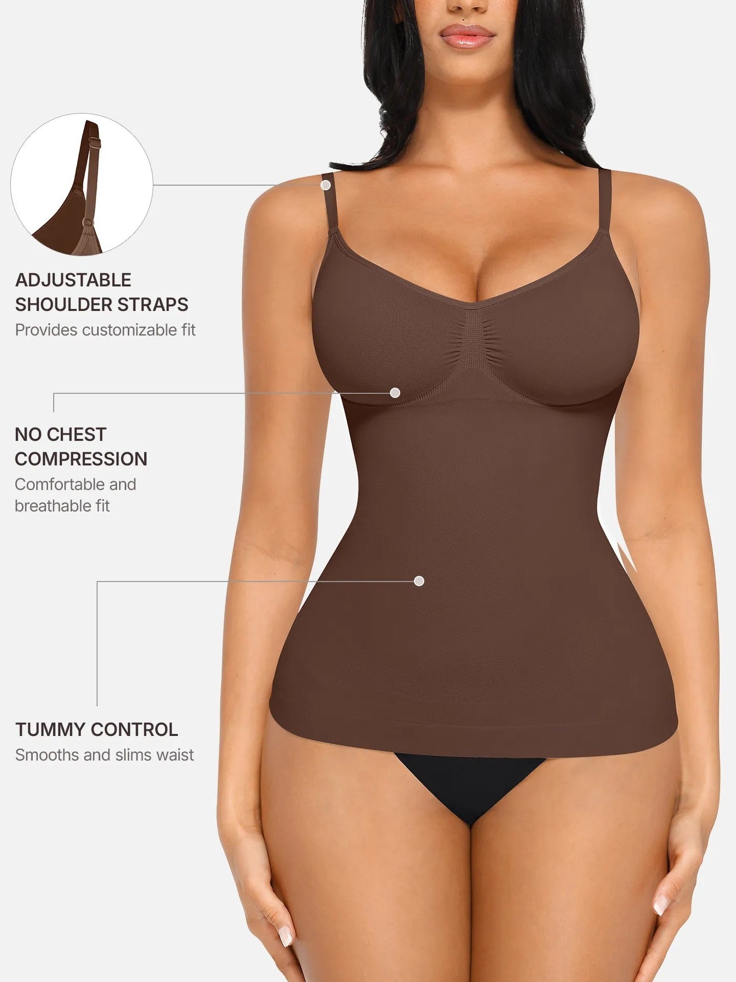 Bust Support Shaping Tank Top