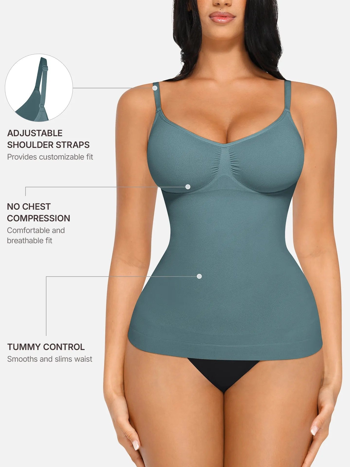 Bust Support Shaping Tank Top