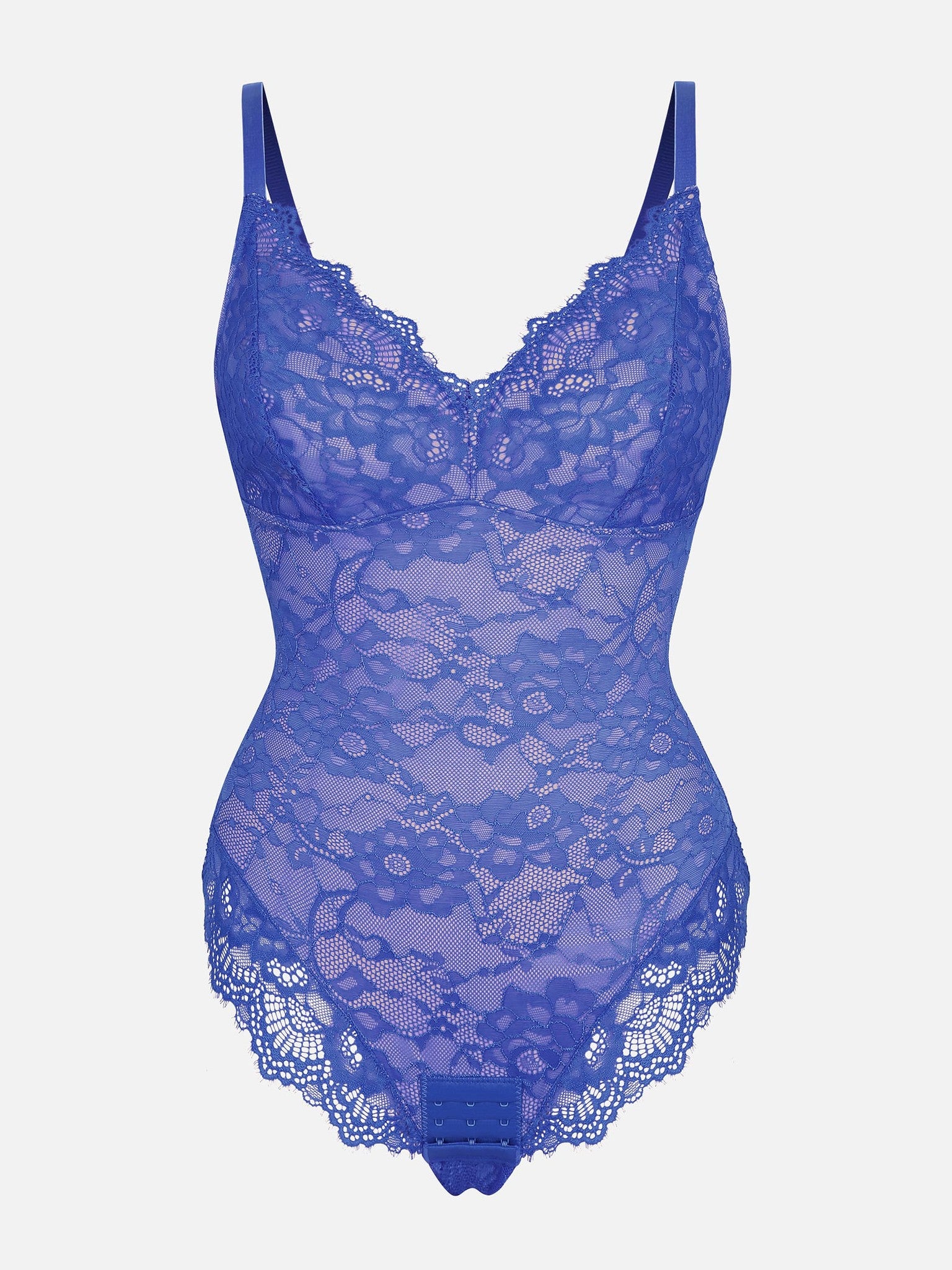 Lace V-Neck Breathable Bodysuit