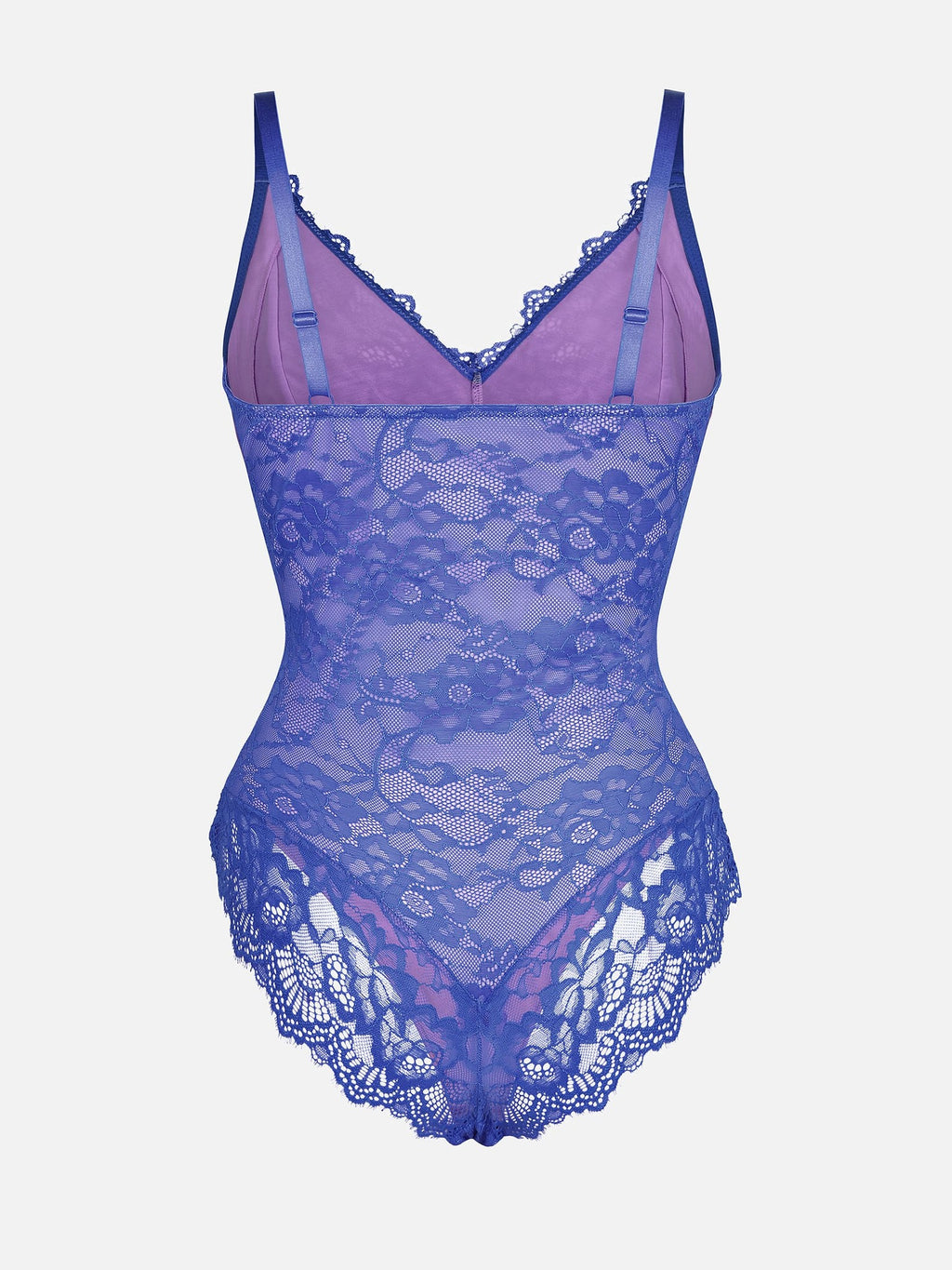 Lace V-Neck Breathable Bodysuit