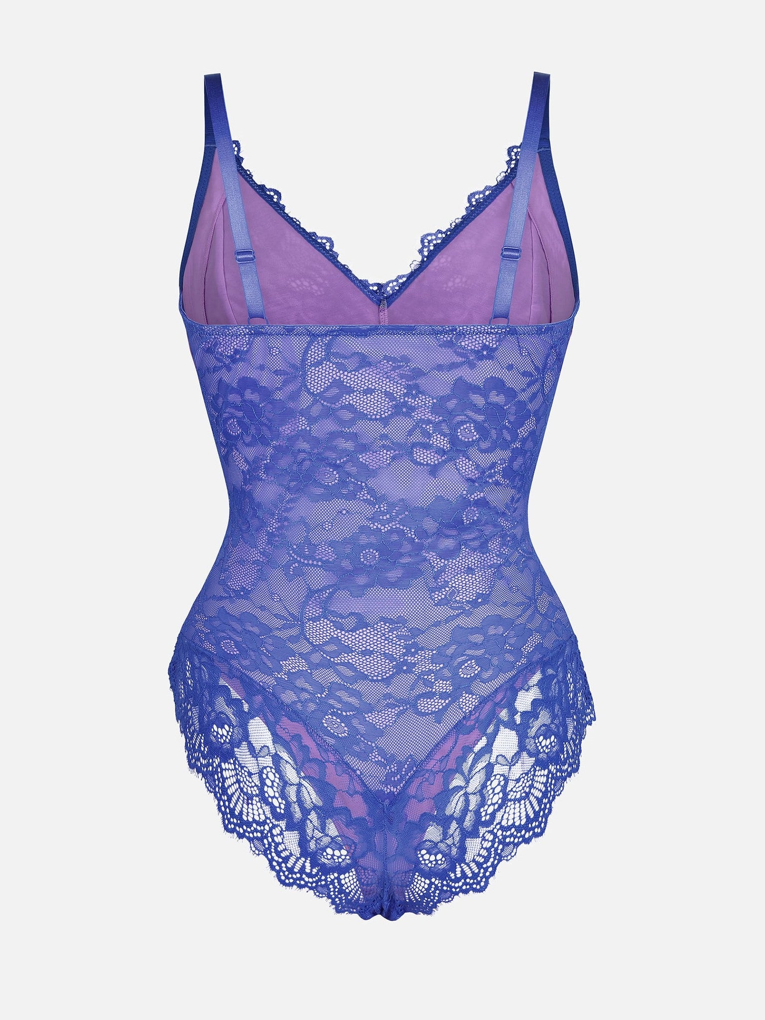 Lace V-Neck Breathable Bodysuit