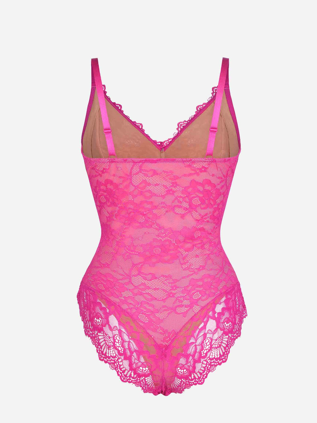 Lace V-Neck Breathable Bodysuit